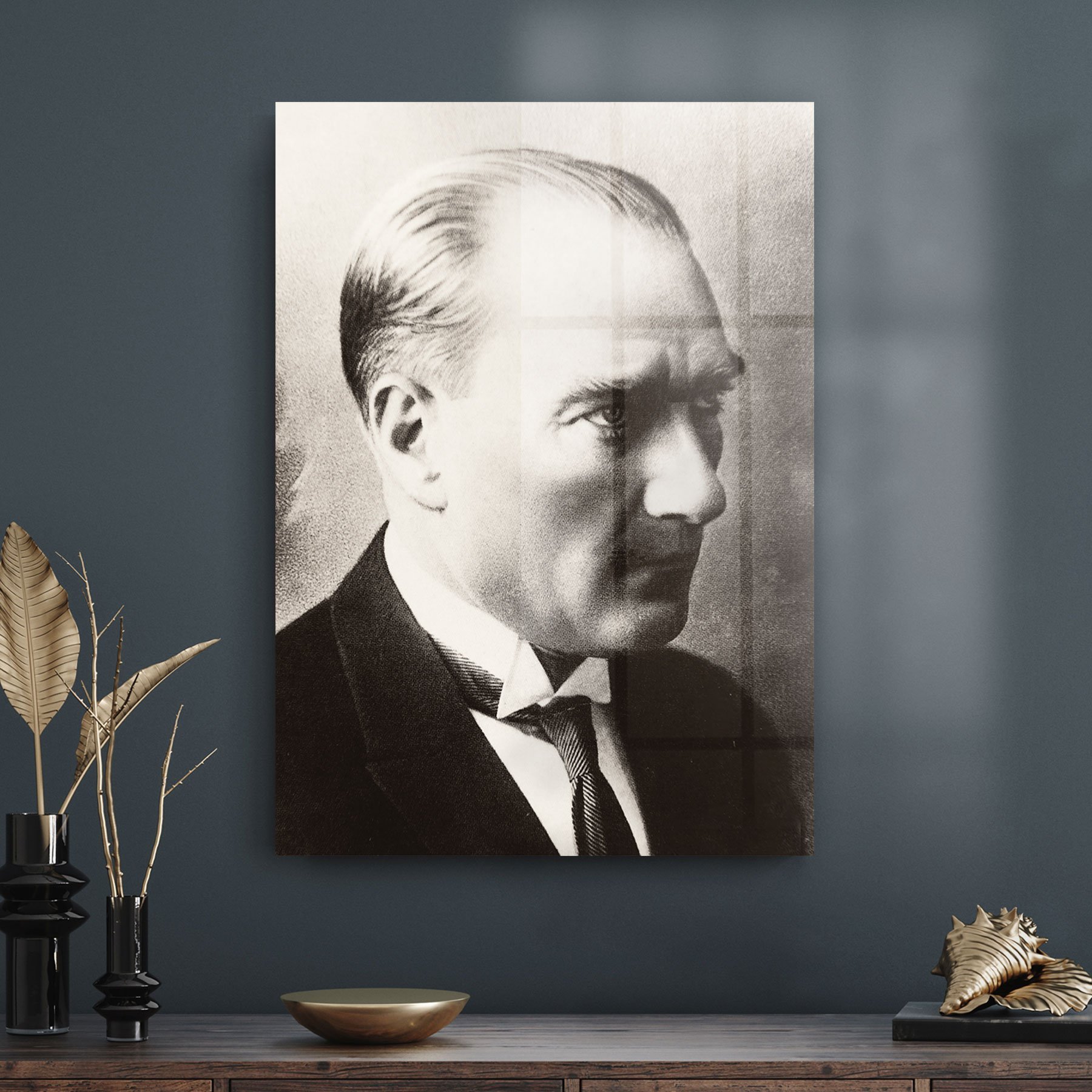 Picture of Decovetro Atatürk Portesi Cam Tablo 30x40 cm