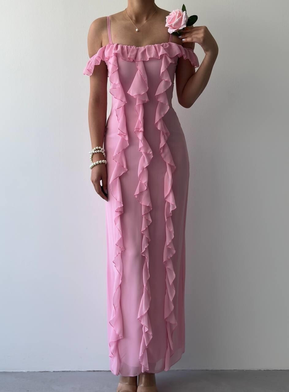 Picture of Enos İp Askılı Elbise