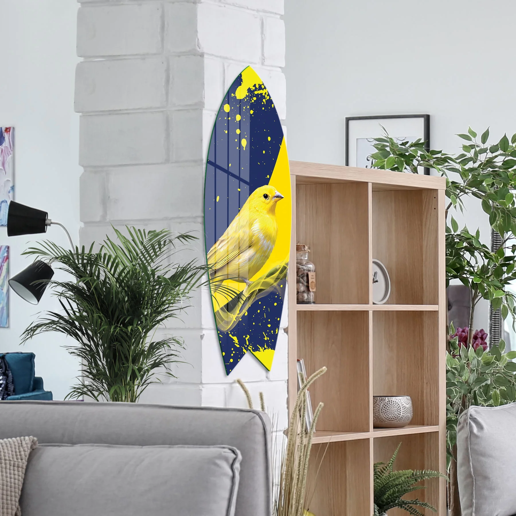 Picture of Decovetro ST 4005 Dekoratif Cam Sörf Tahtası 33x100 Cm