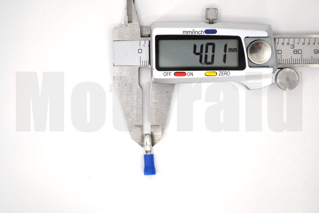 Picture of 200 Adet Yuvarlak Erkek Mavi 1,50-2,50mm Kablo Ucu Fiş