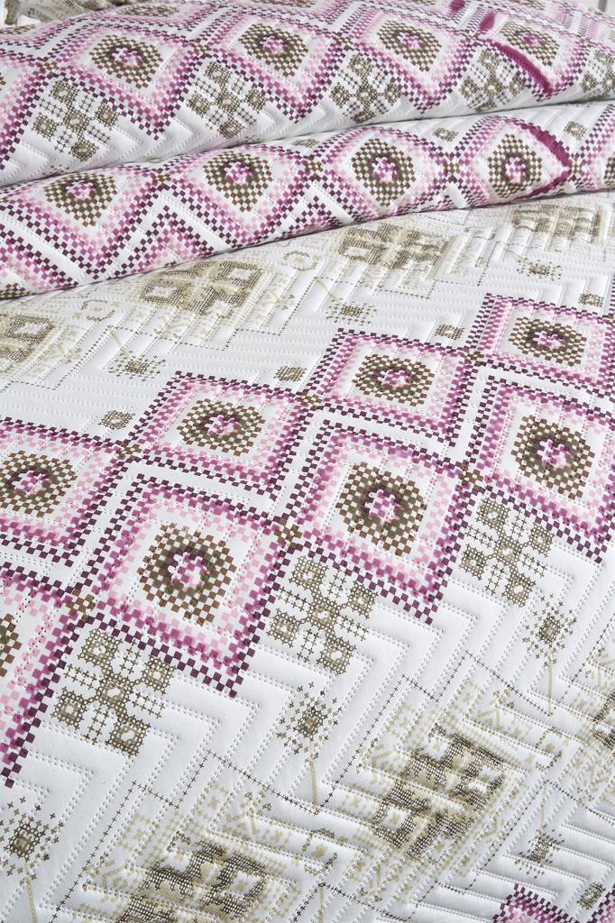 Picture of Ultrasonik Kapitoneli Ferda Çift Kişilik Yatak Örtüsü