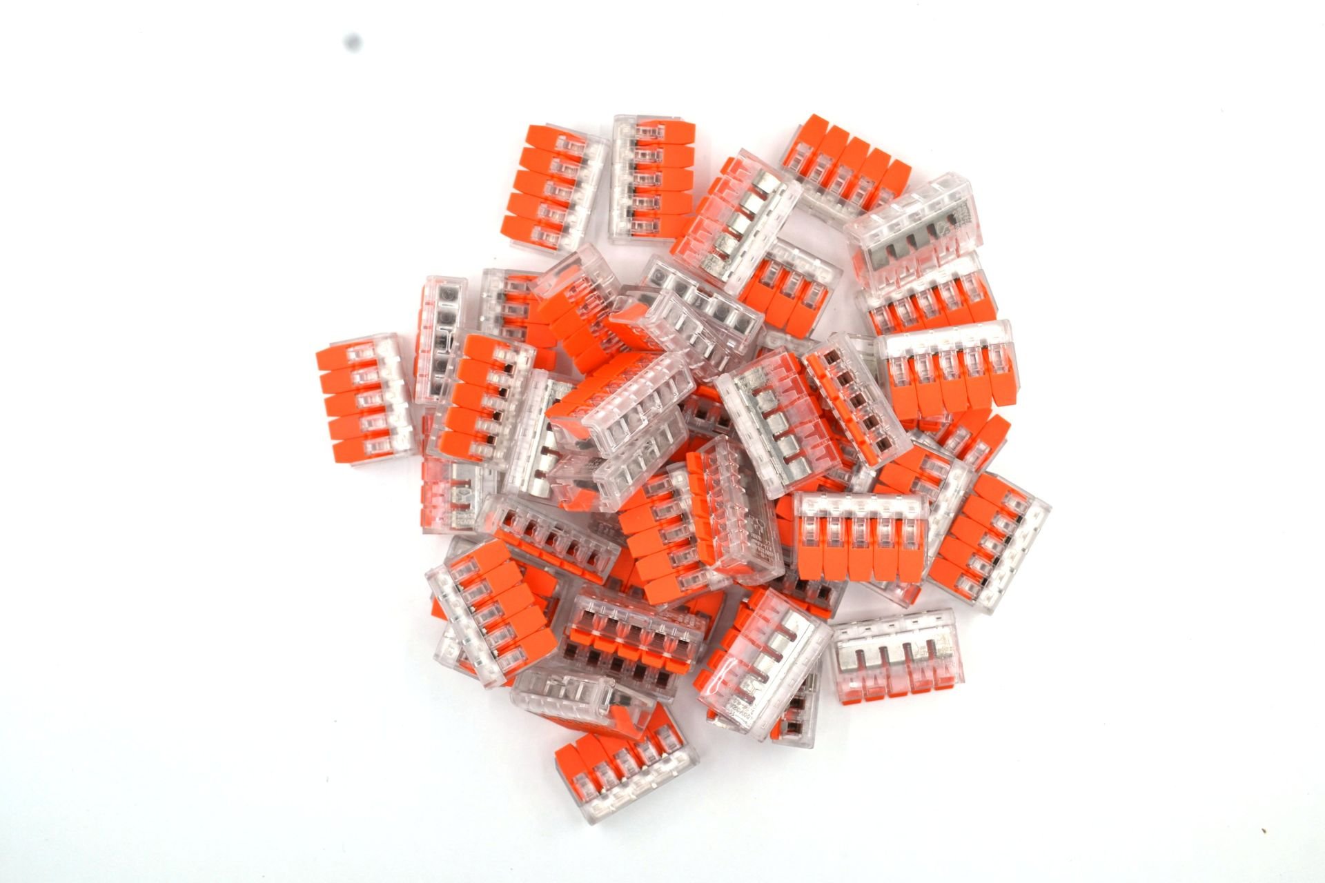 Picture of 50 Adet 5 Li Mandallı Kablo Bağlantı Klemensi Elektrik Buat MT-25