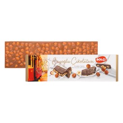 Picture of MILK CHOCOLATE WHOLE HAZELNUT TABLET 300g