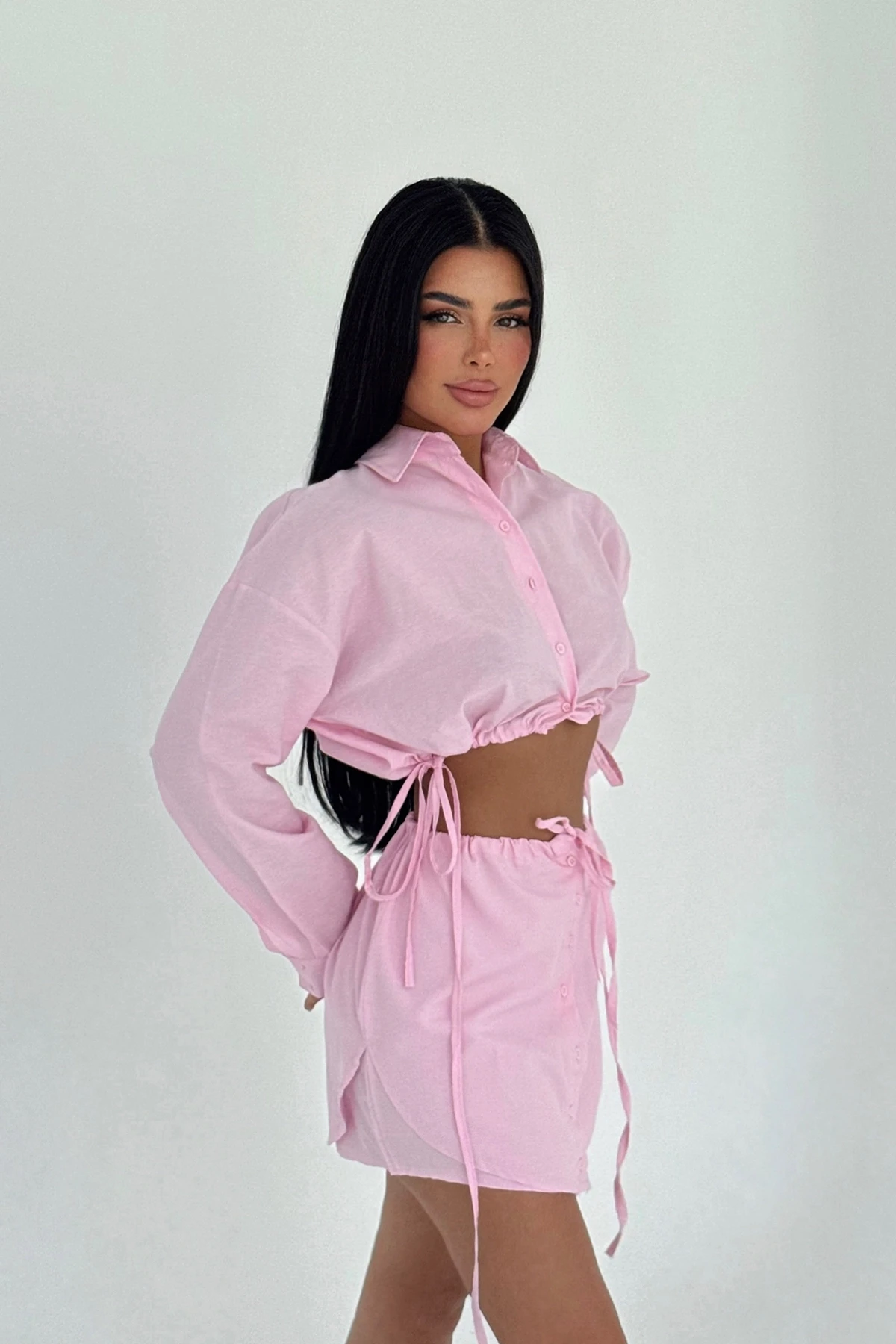 Picture of Pink Skirt Suit