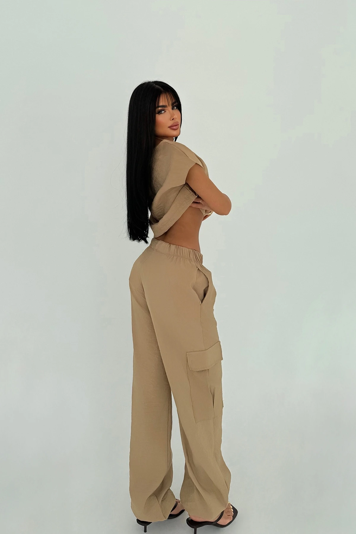 Picture of Toprak Pocket Detailed Trousers Suit