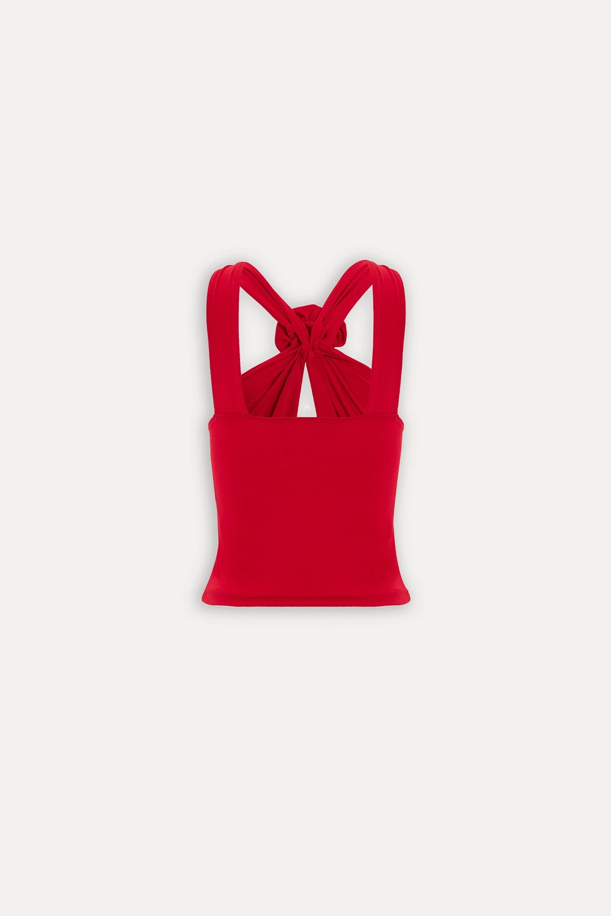 Picture of Red Rose Detail Crop Top
