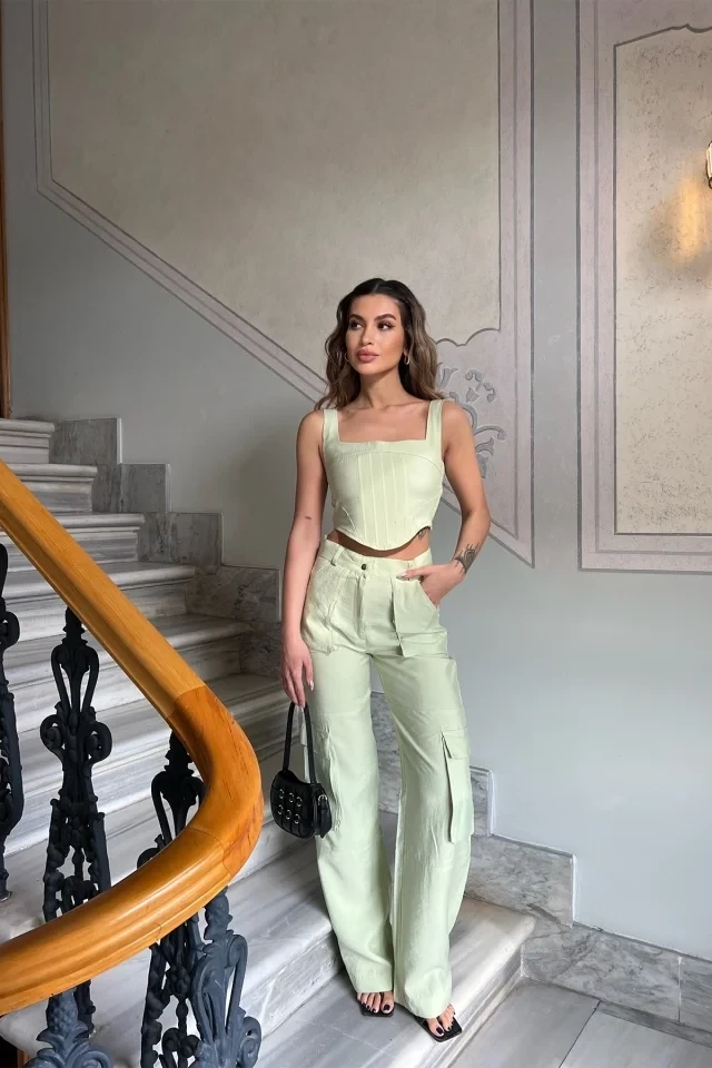 Picture of Green Rita Pants Set