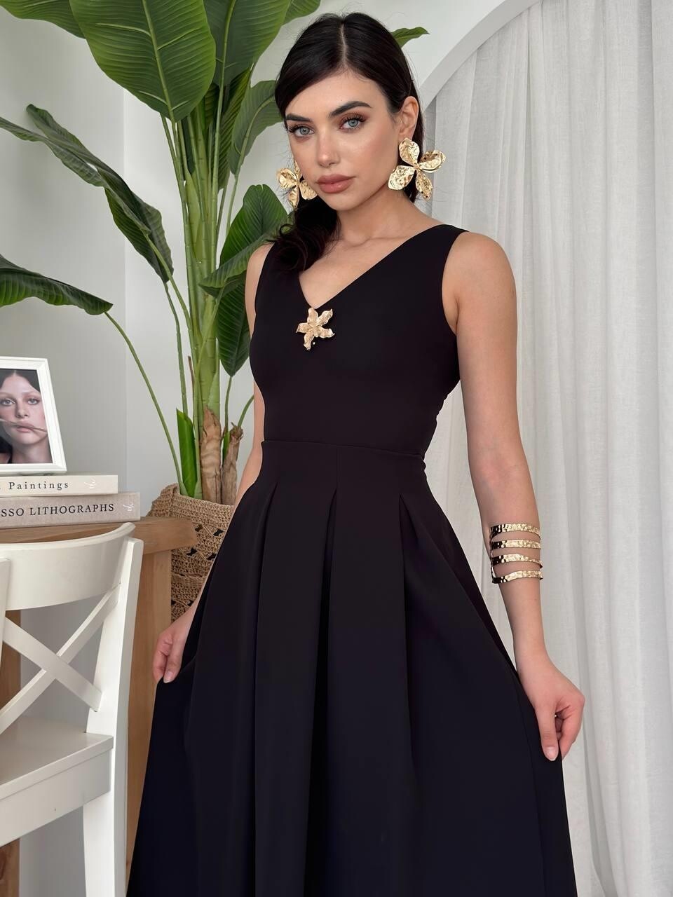 Picture of Late Yıldız Detaylı Elbise