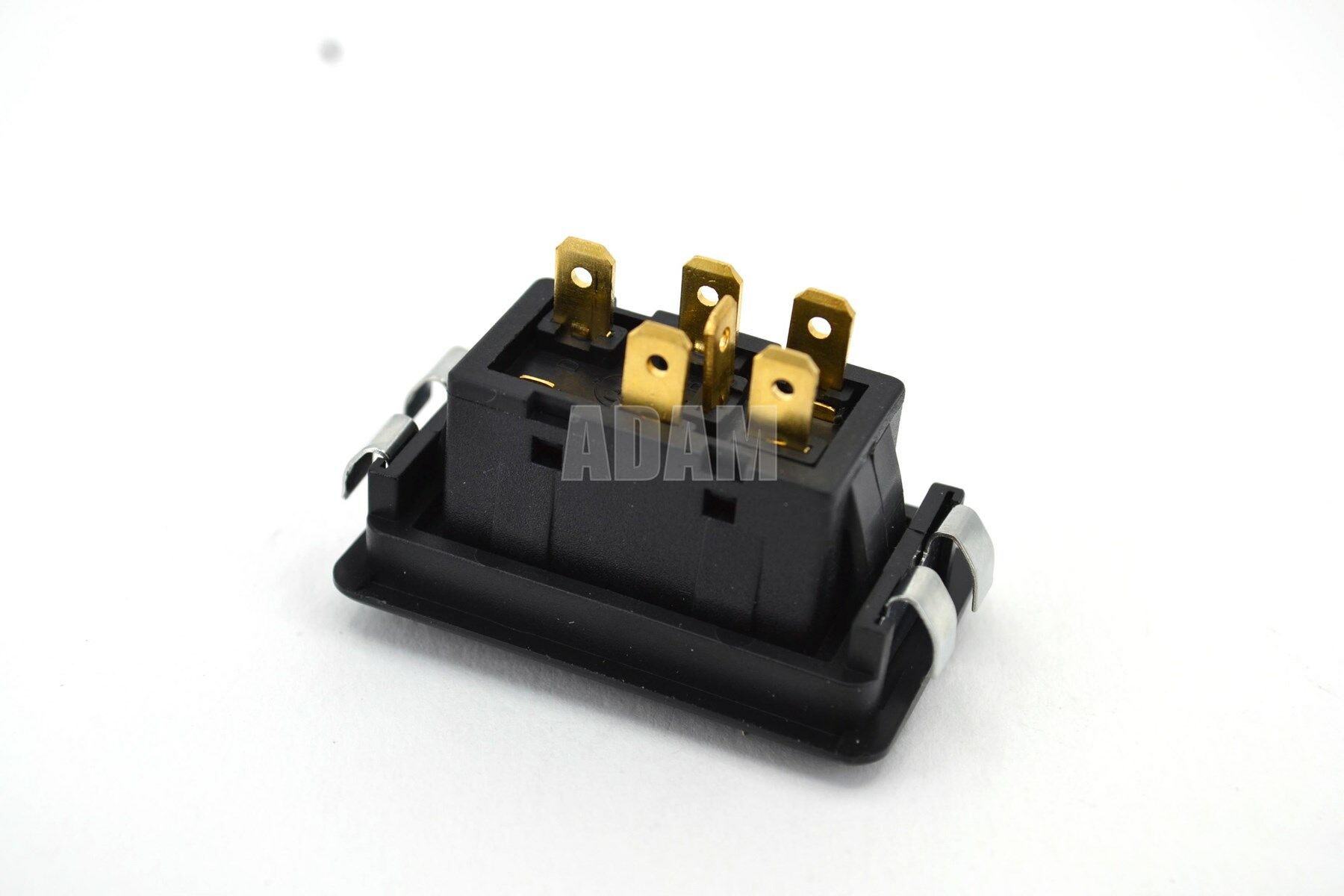 Picture of Cam Düğmesi Anahtarı Üniversal 6 Fiş Işıklı Oklu Çerçeveli