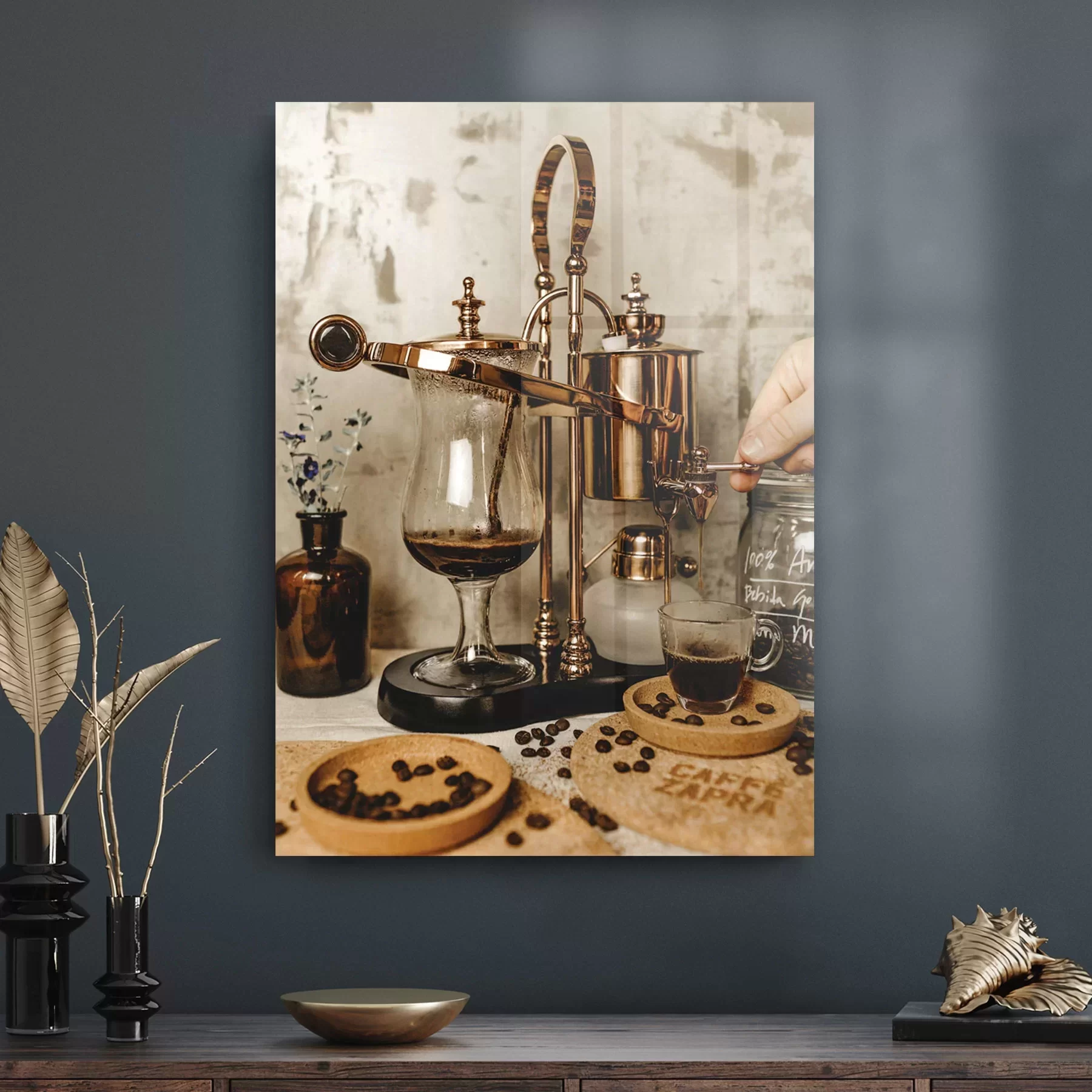 Picture of Decovetro Cam Tablo Coffe Break 30x40 cm