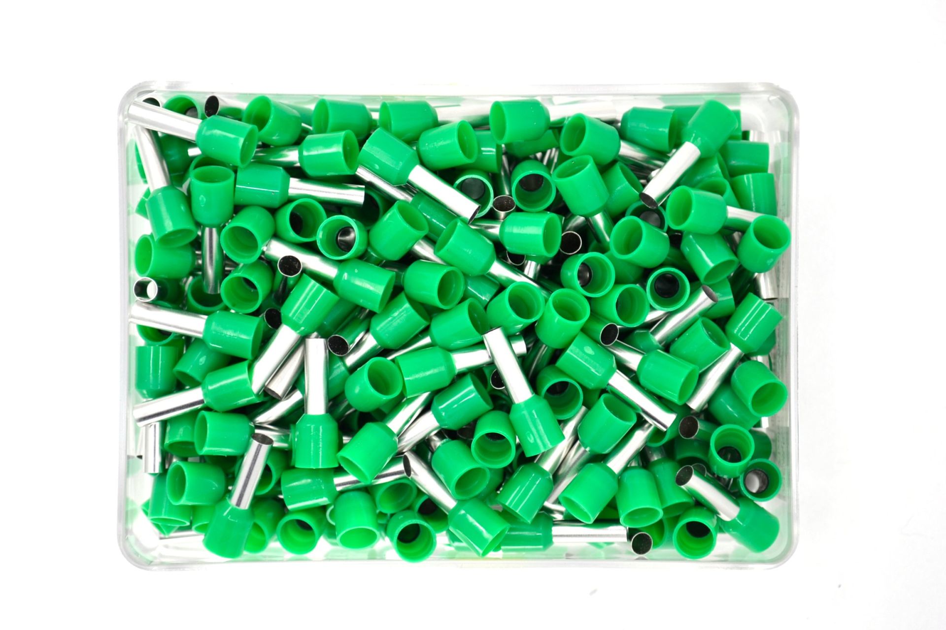 Picture of 250 Adet 6,00mm² Kablo Yüksüğü Bakır Yeşil Yüksük MT-KY6