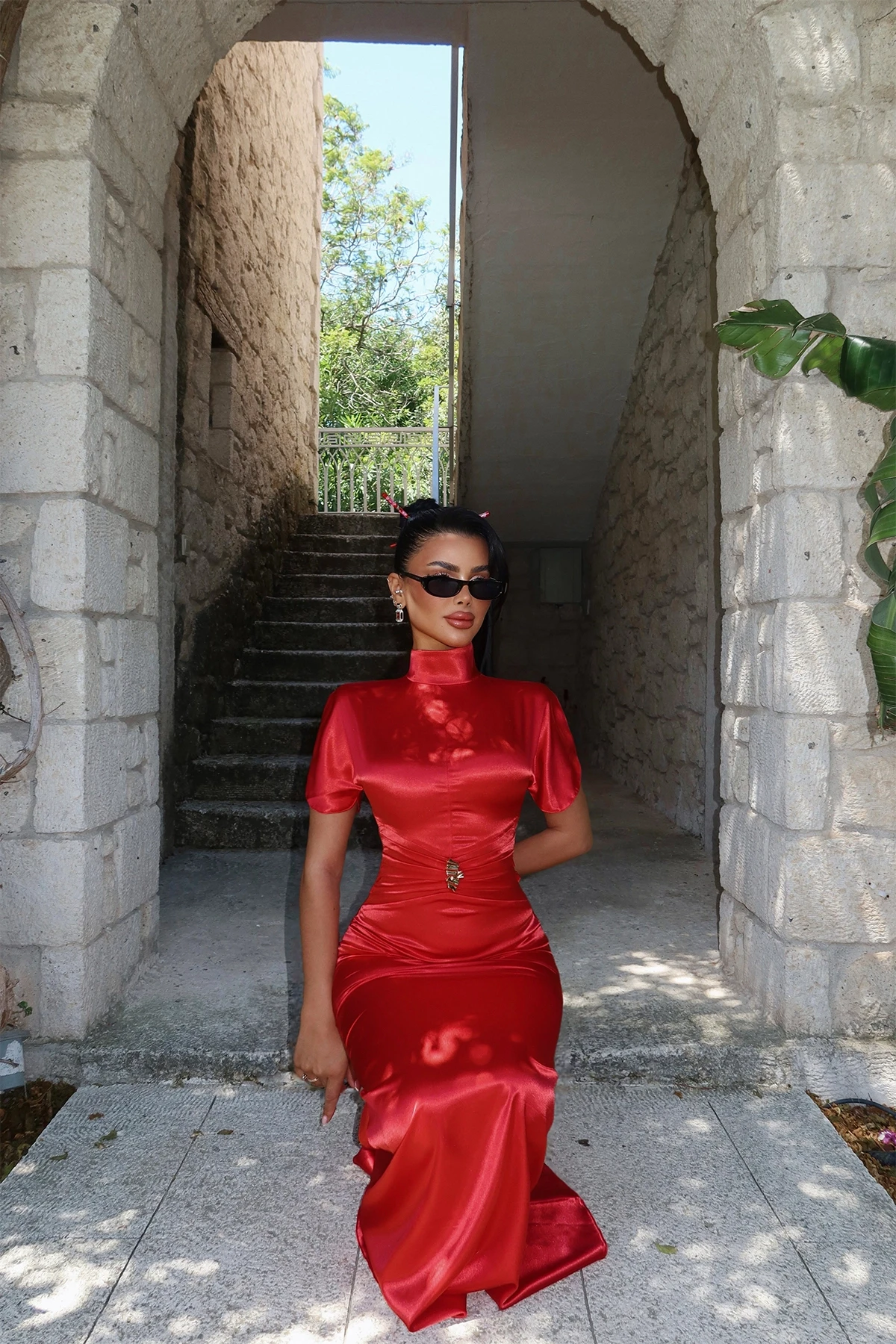 Picture of Red Chyna Dress