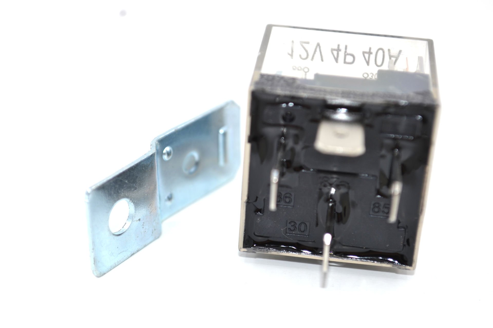 Picture of Mini Röle 4 Fişli Şeffaf 12V 40A Ledli