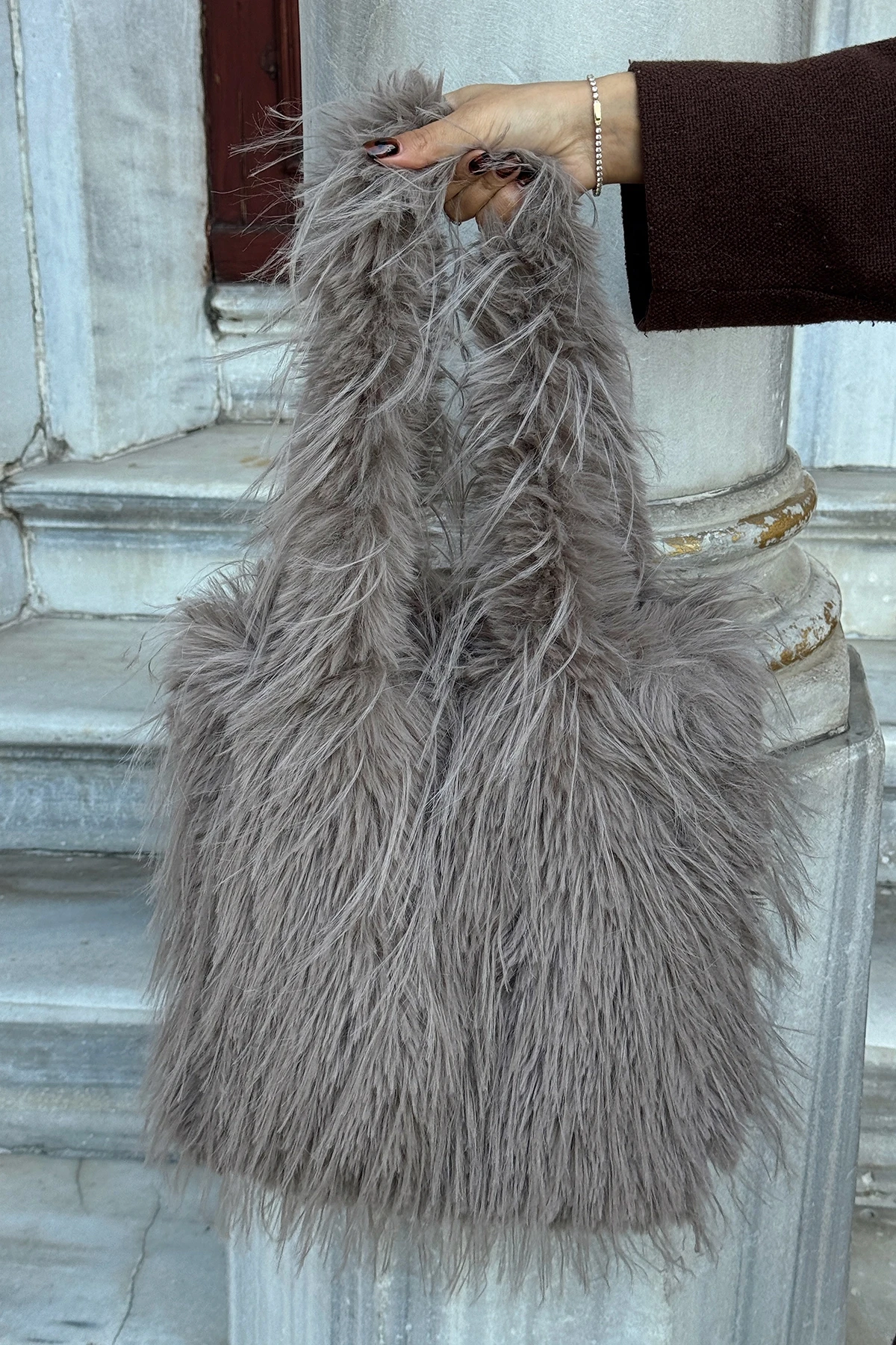 Picture of Stone Plush Bag