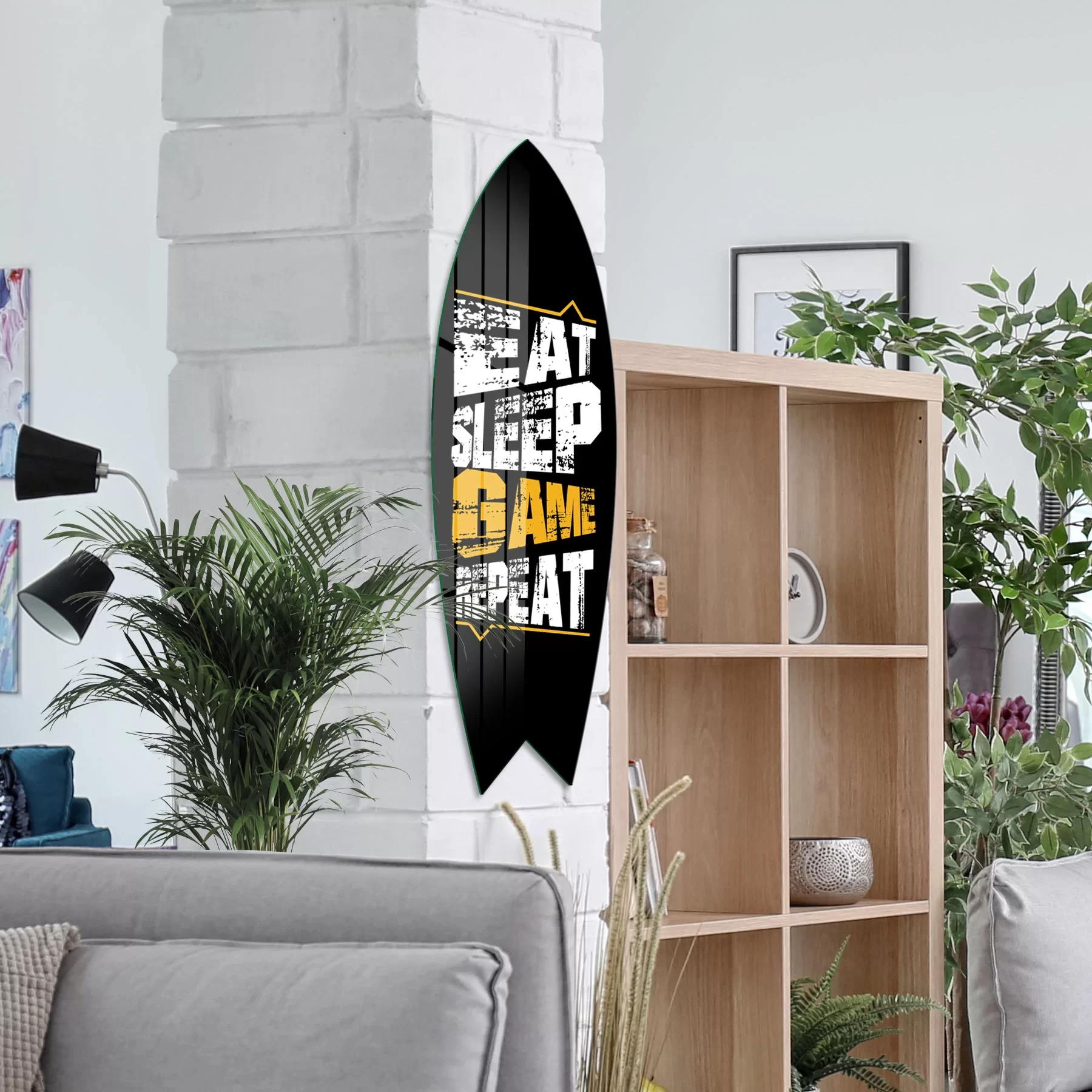 Picture of Decovetro ST 4050 Dekoratif Cam Sörf Tahtası 33x100 Cm