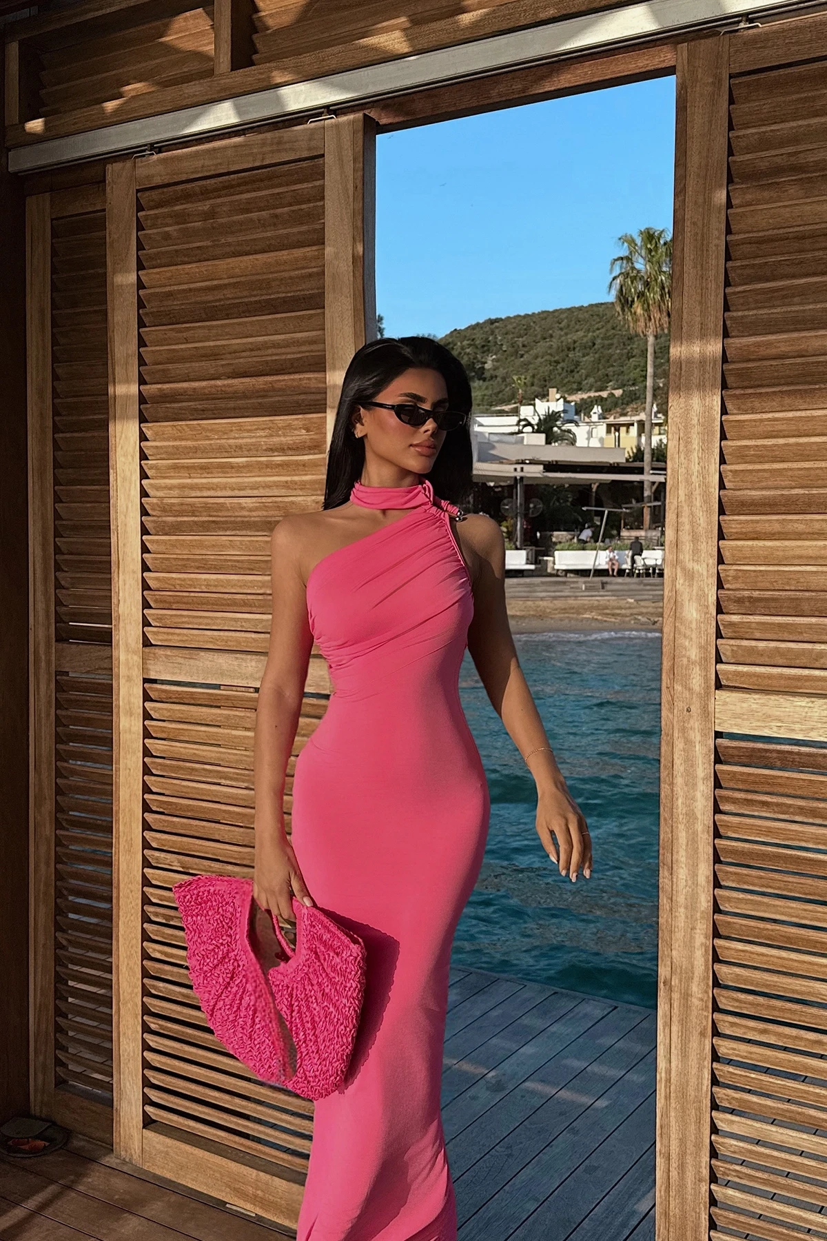 Picture of Pink Marcia Long Dress