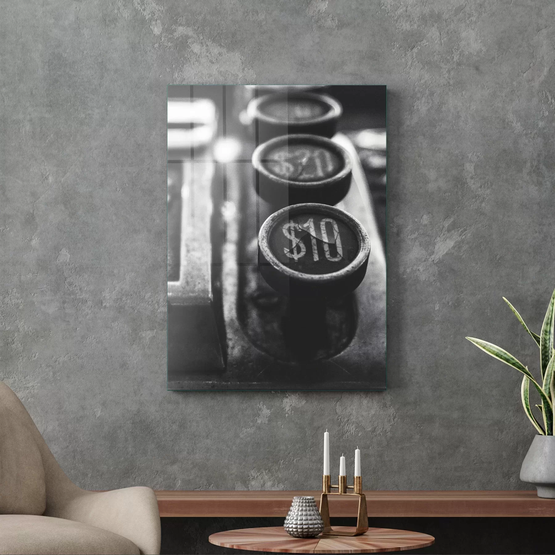 Picture of Decovetro Cam Tablo Vintage Goldies 30x40 cm