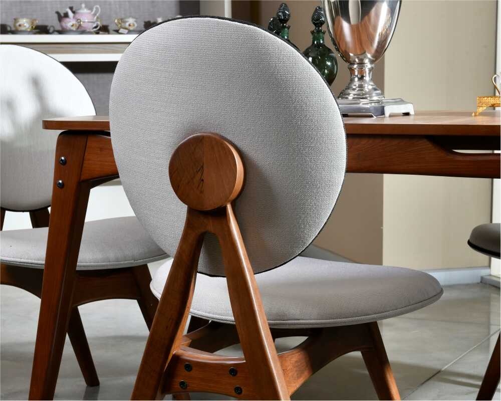 Picture of Touch İskandinav Krem Ahşap Modern Sandalye