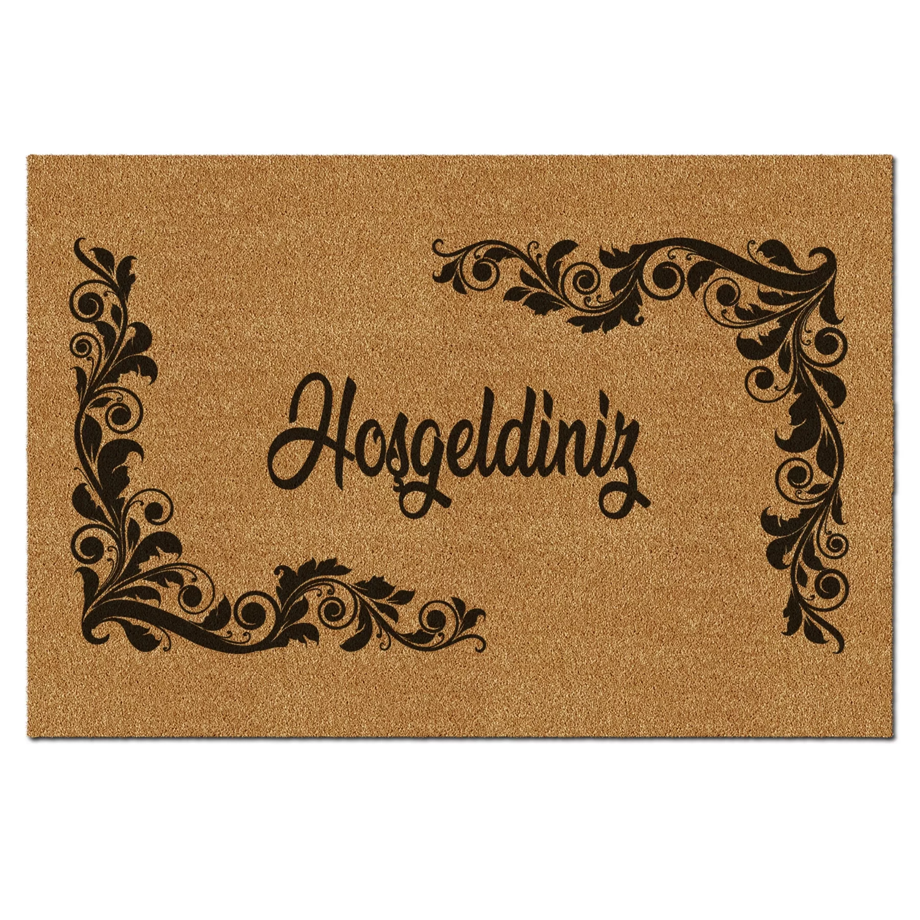 Picture of Decovetro Paspas Hoşgeldiniz Desenli Kapı Önü Paspası 40 x 60 Cm