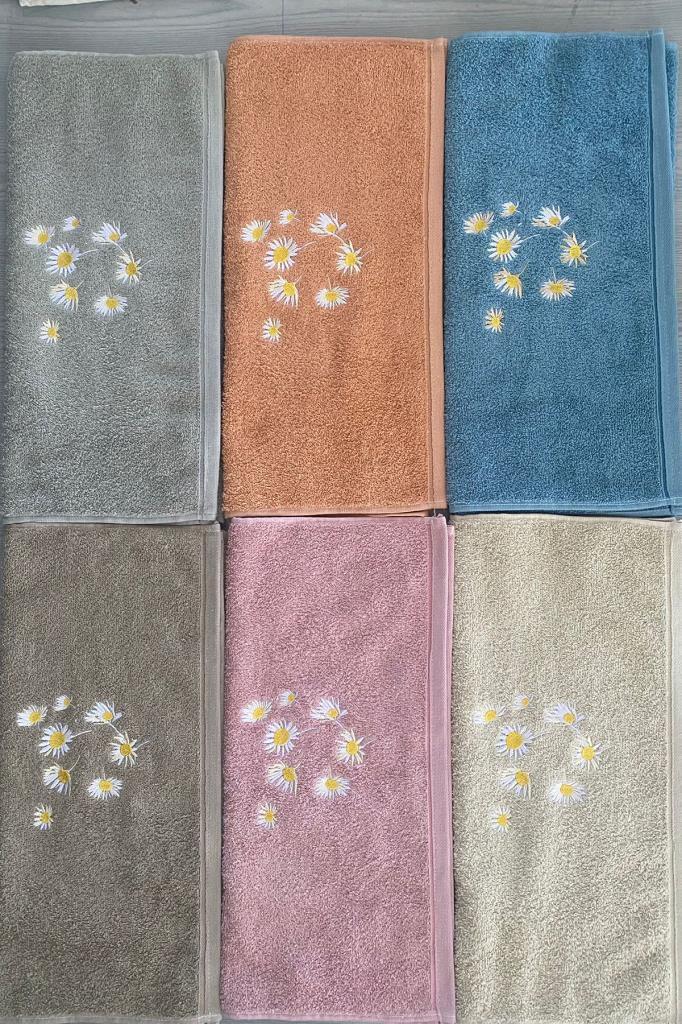 Picture of Rita Nakışlı 6 lı El Yüz Havlu Takımı