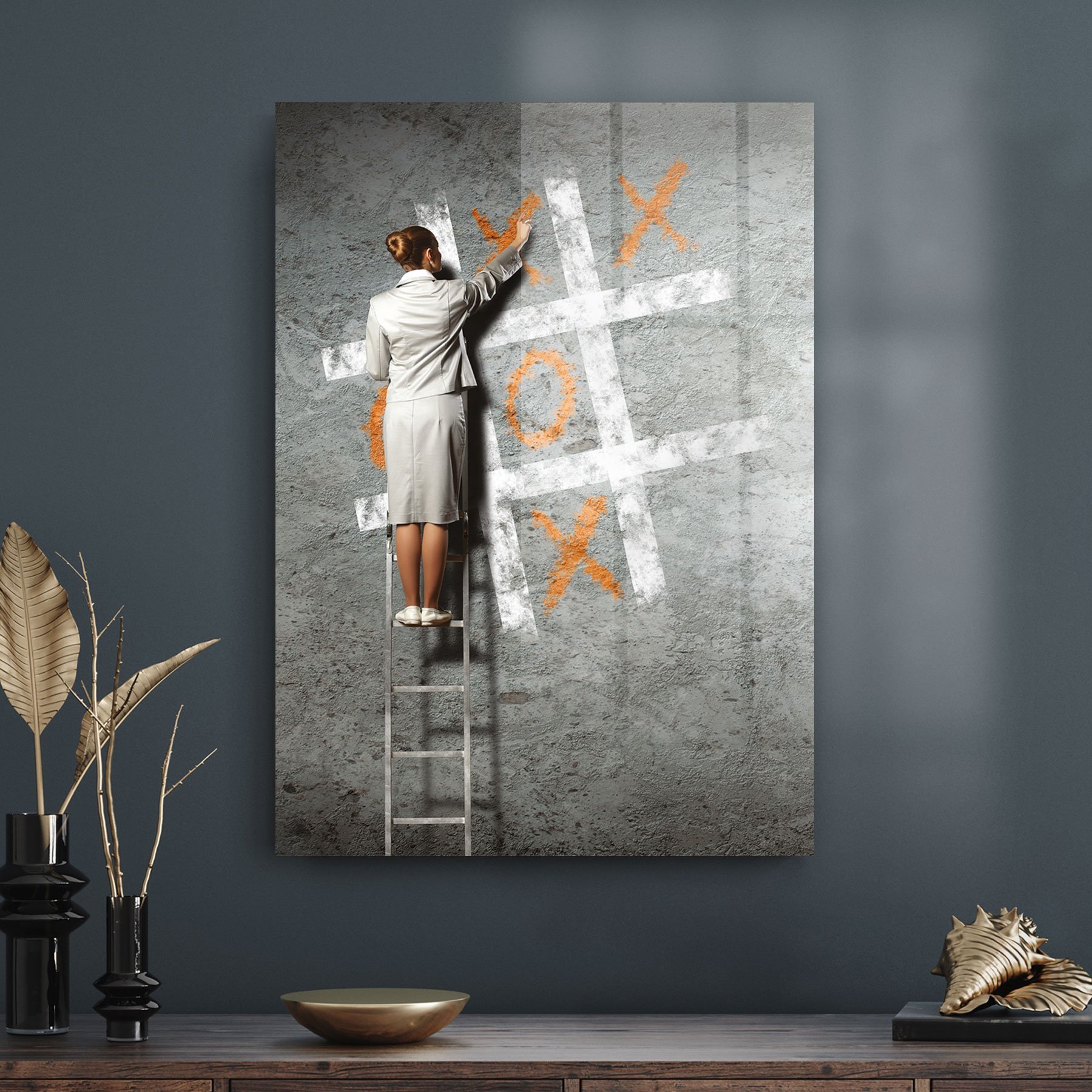 Picture of Decovetro Cam Tablo Ofisinize Özel 30x40 cm