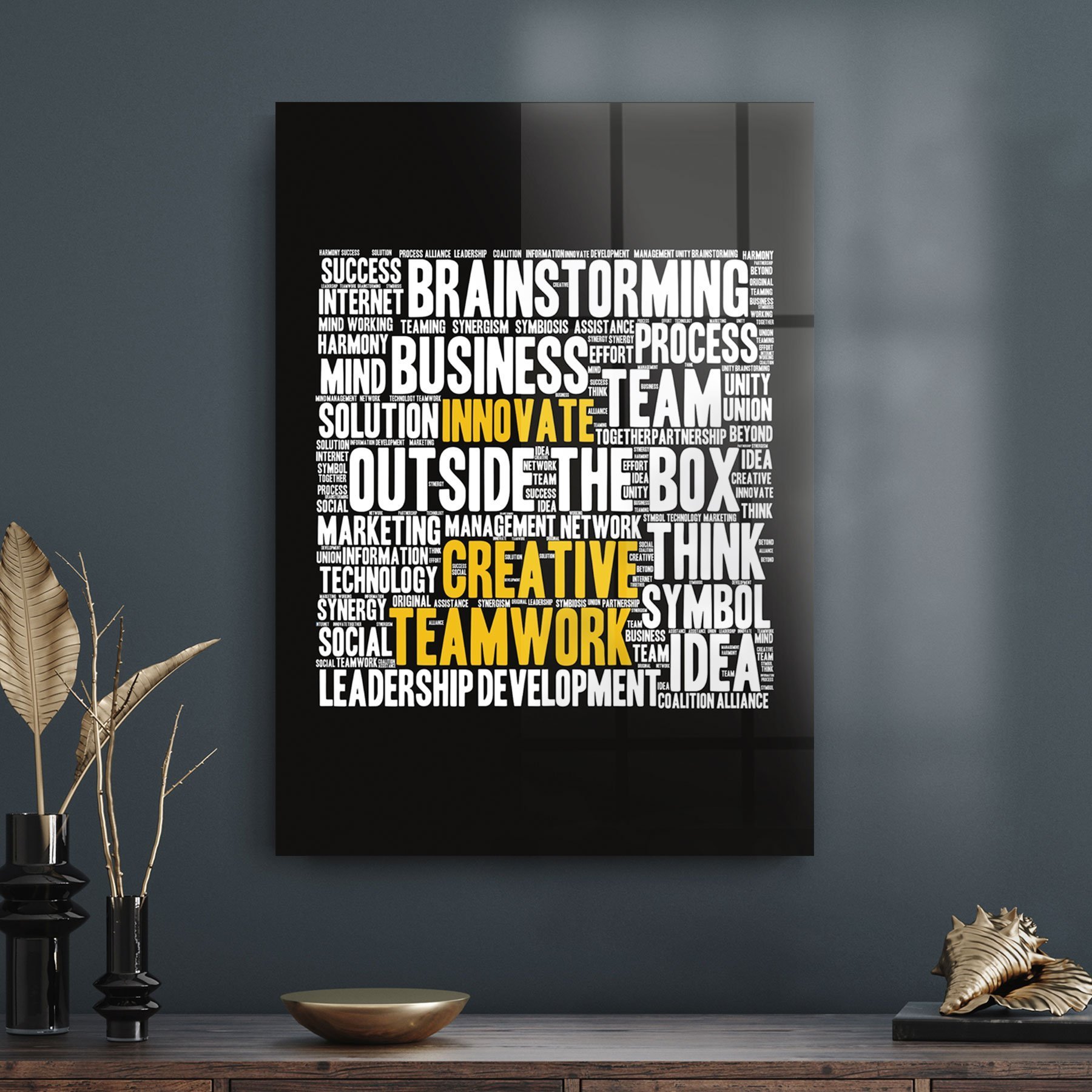 Picture of Decovetro Cam Tablo Ofisinize Özel 30x40 cm