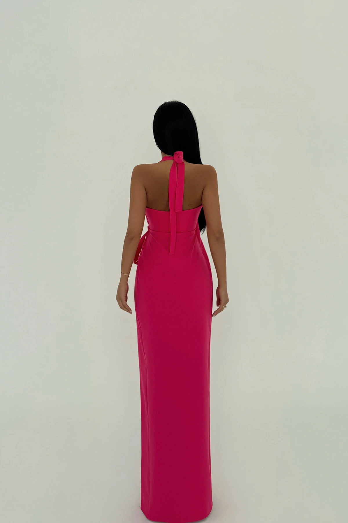 Picture of Fuchsia Tied Dress