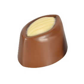 Picture of CAPPUCCINO - COFFEE GANACHE FILLED MILK & WHITE CHOCOLATE 2,4Kg