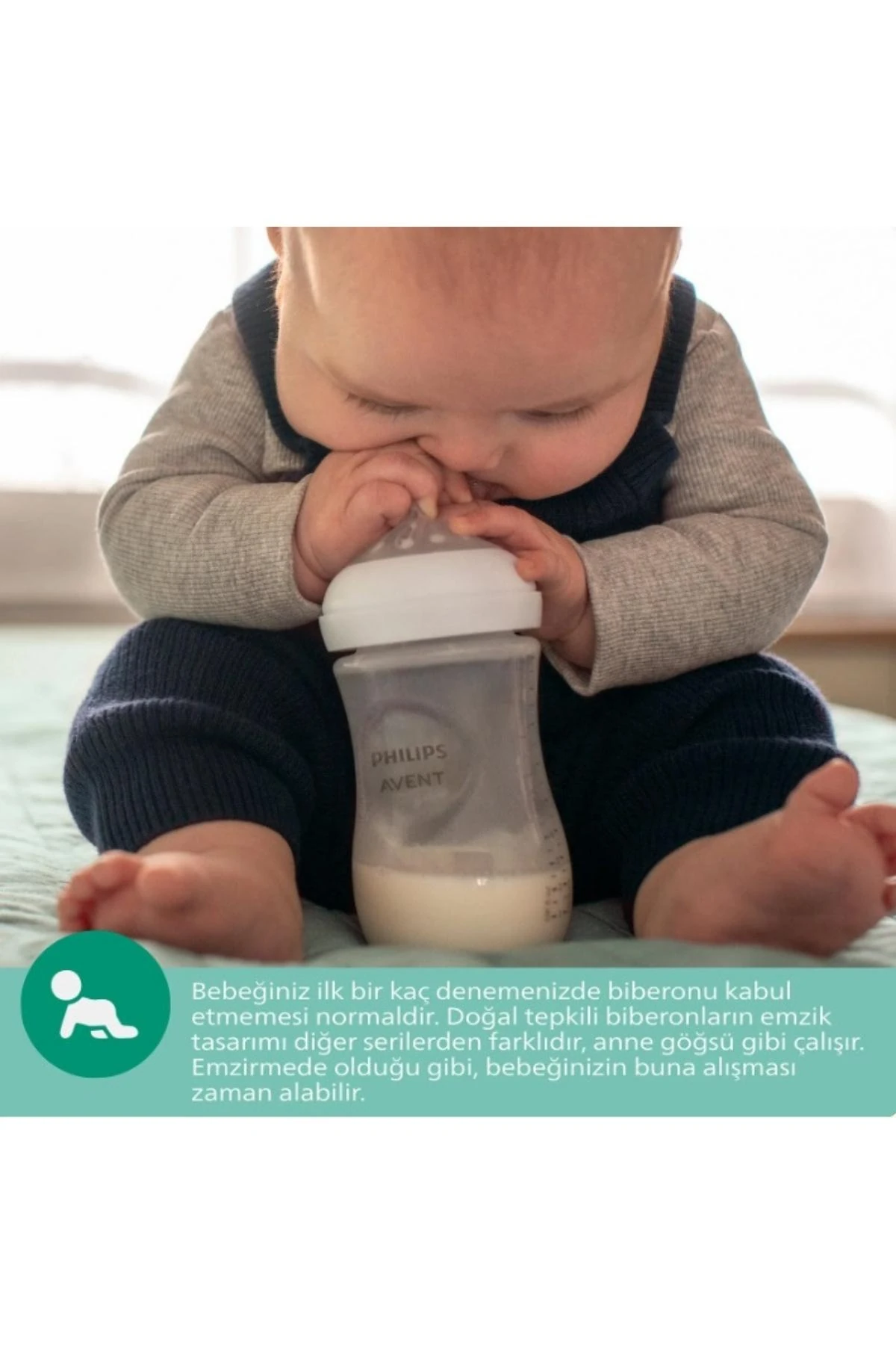 Picture of İkinci Şans - Philips Avent Natural Cam Biberon 240 ml 1 Ay+