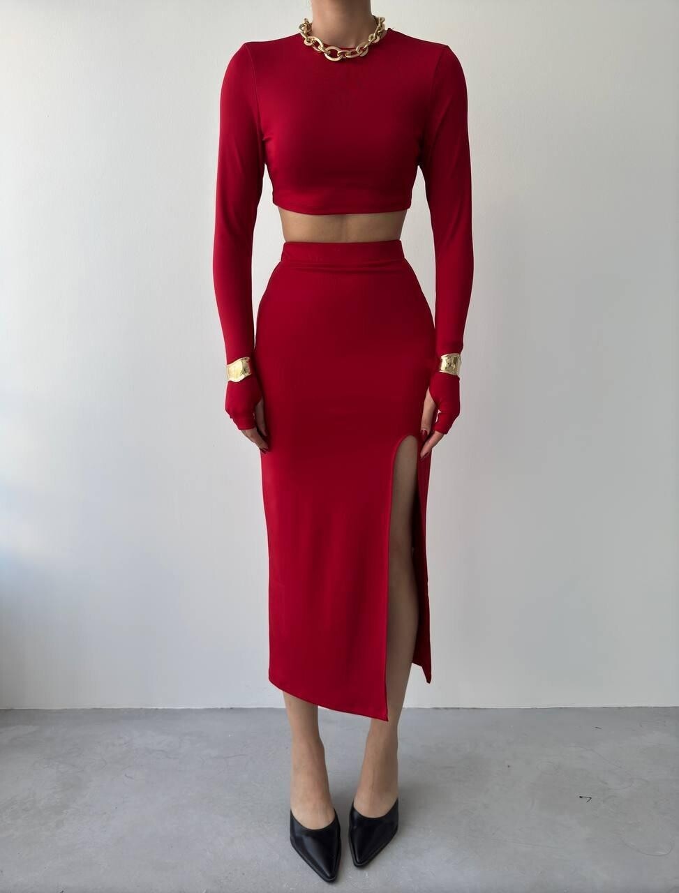 Picture of Meredith Yırtmaçlı Takım