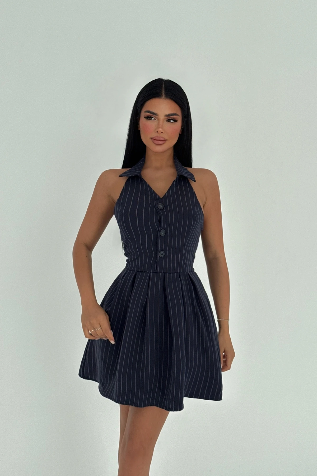 Picture of Navy Blue Tania Dress