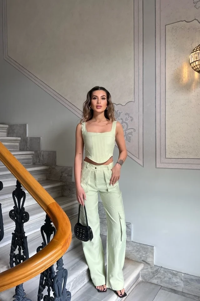 Picture of Green Rita Pants Set