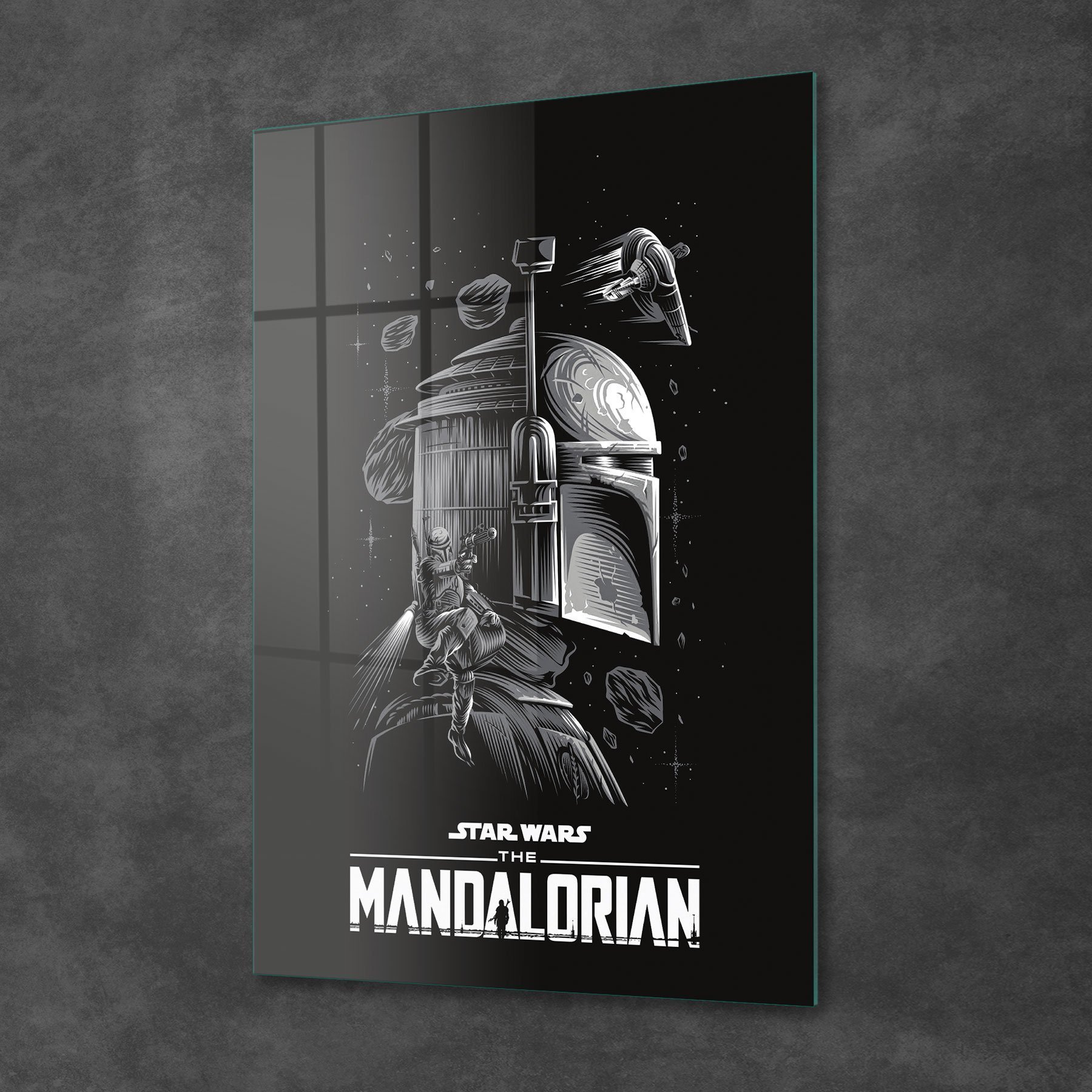 Picture of Decovetro Cam Tablo Star Wars Mandalorian 50x70 cm