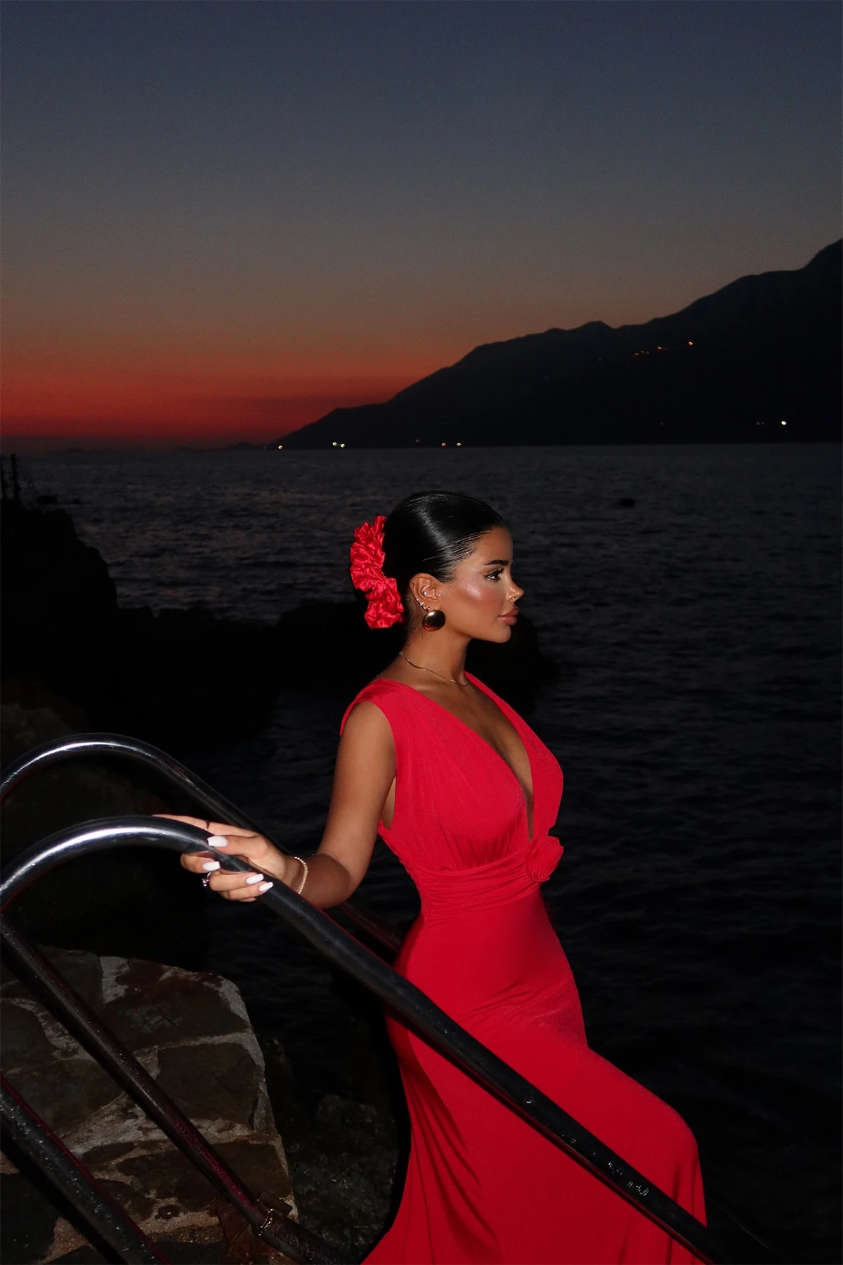 Picture of Red Long Dress