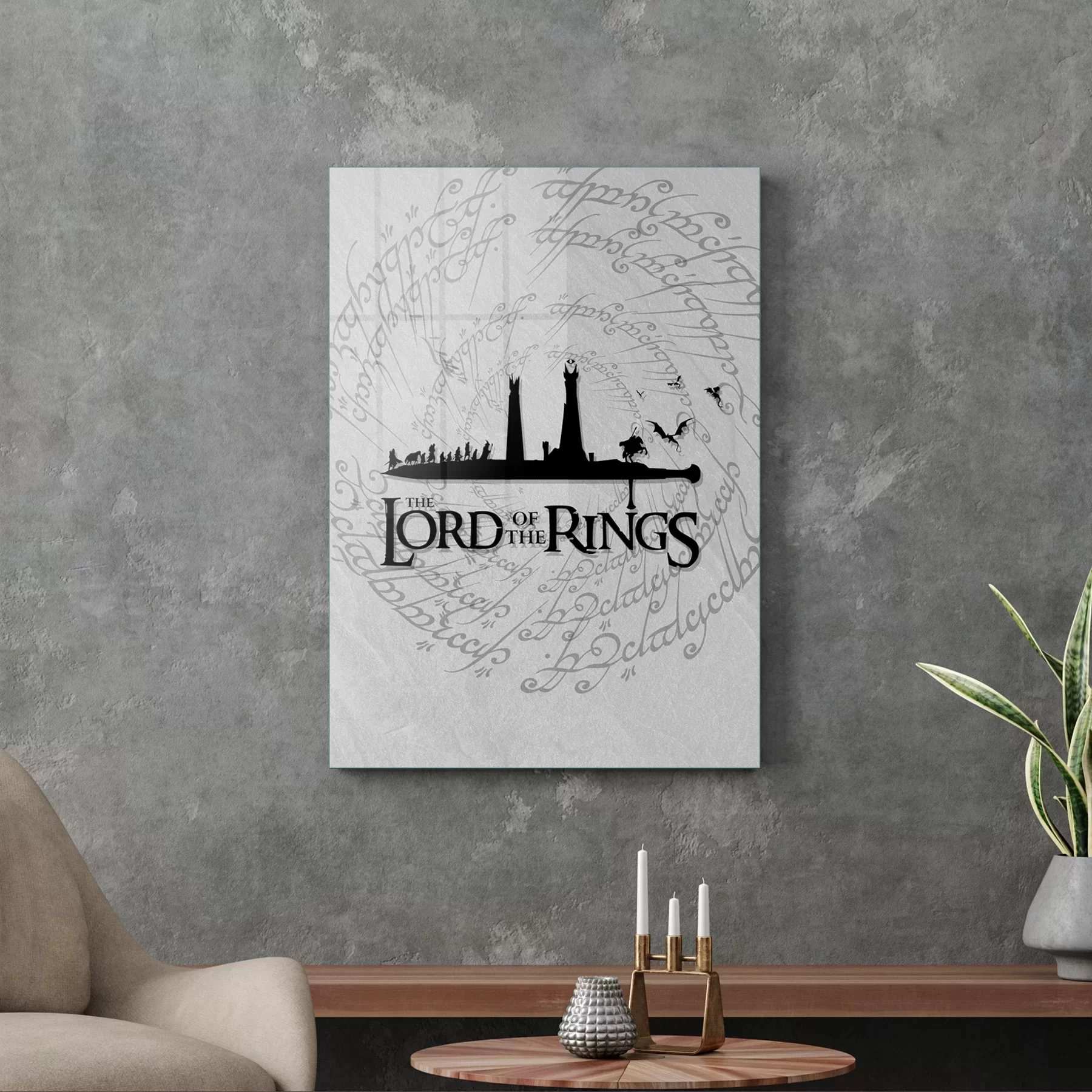 Picture of Decovetro Cam Tablo The Lord Of The Rings 50x70 cm