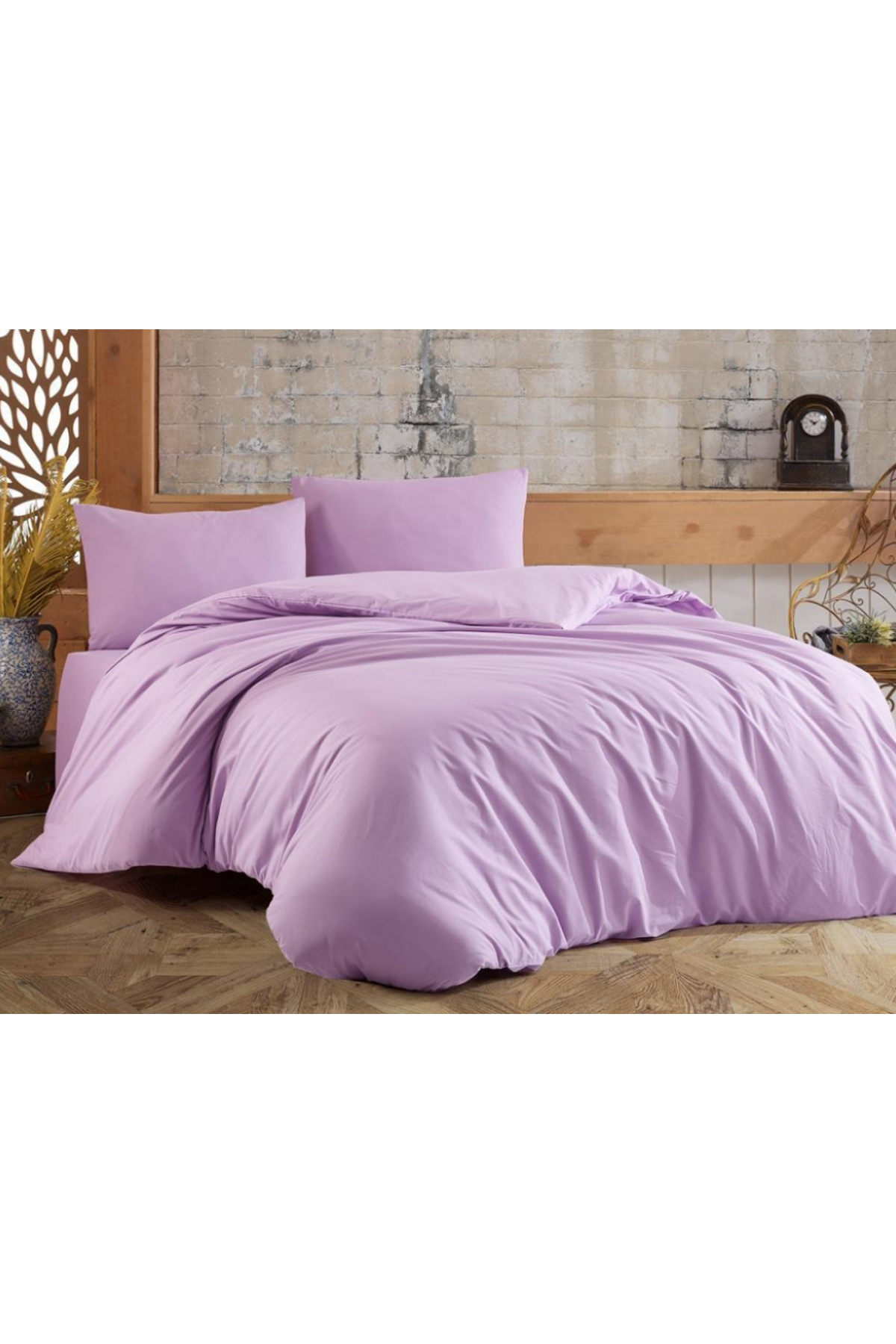 Picture of Çeyiz Diyarı Almond Çift Kişilik Nevresim Takımı Lila