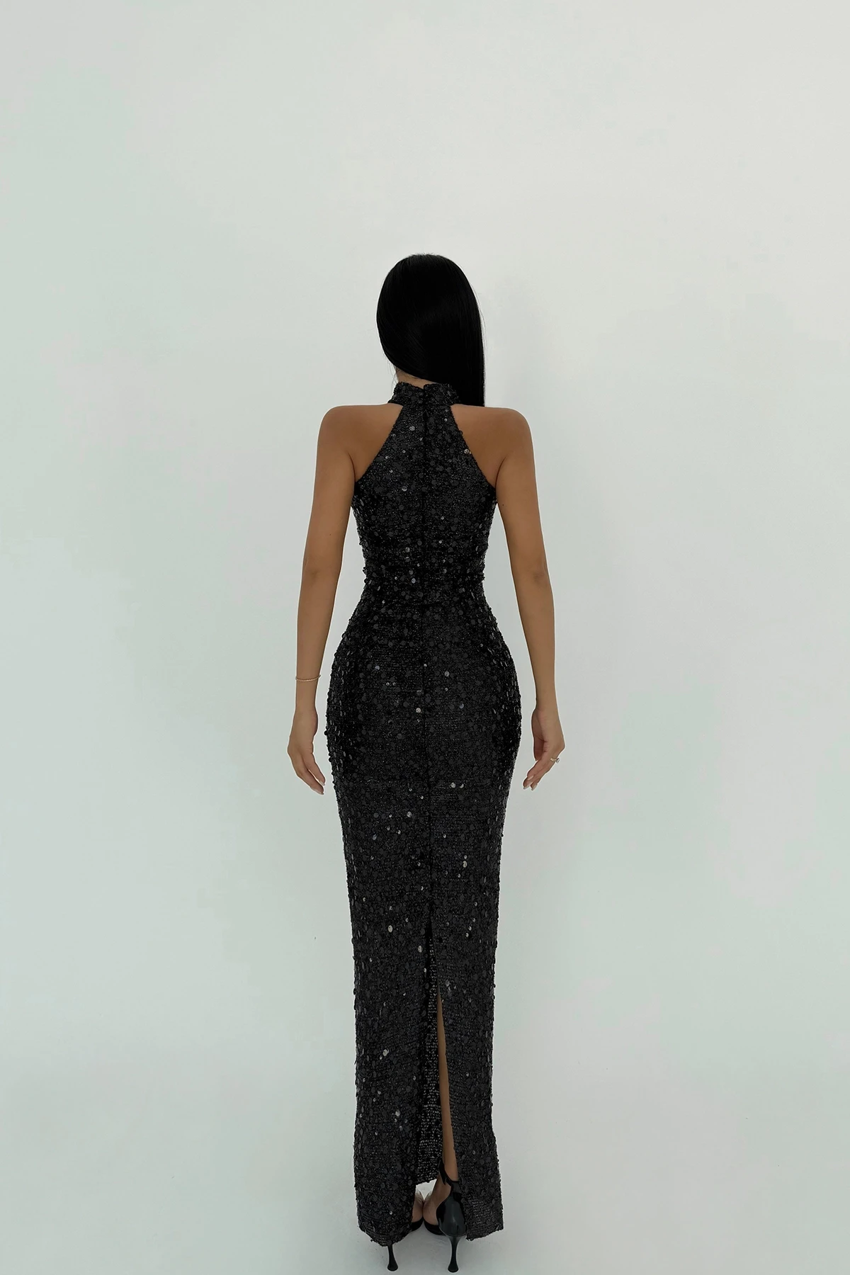 Picture of Black Shion Sequined Dress