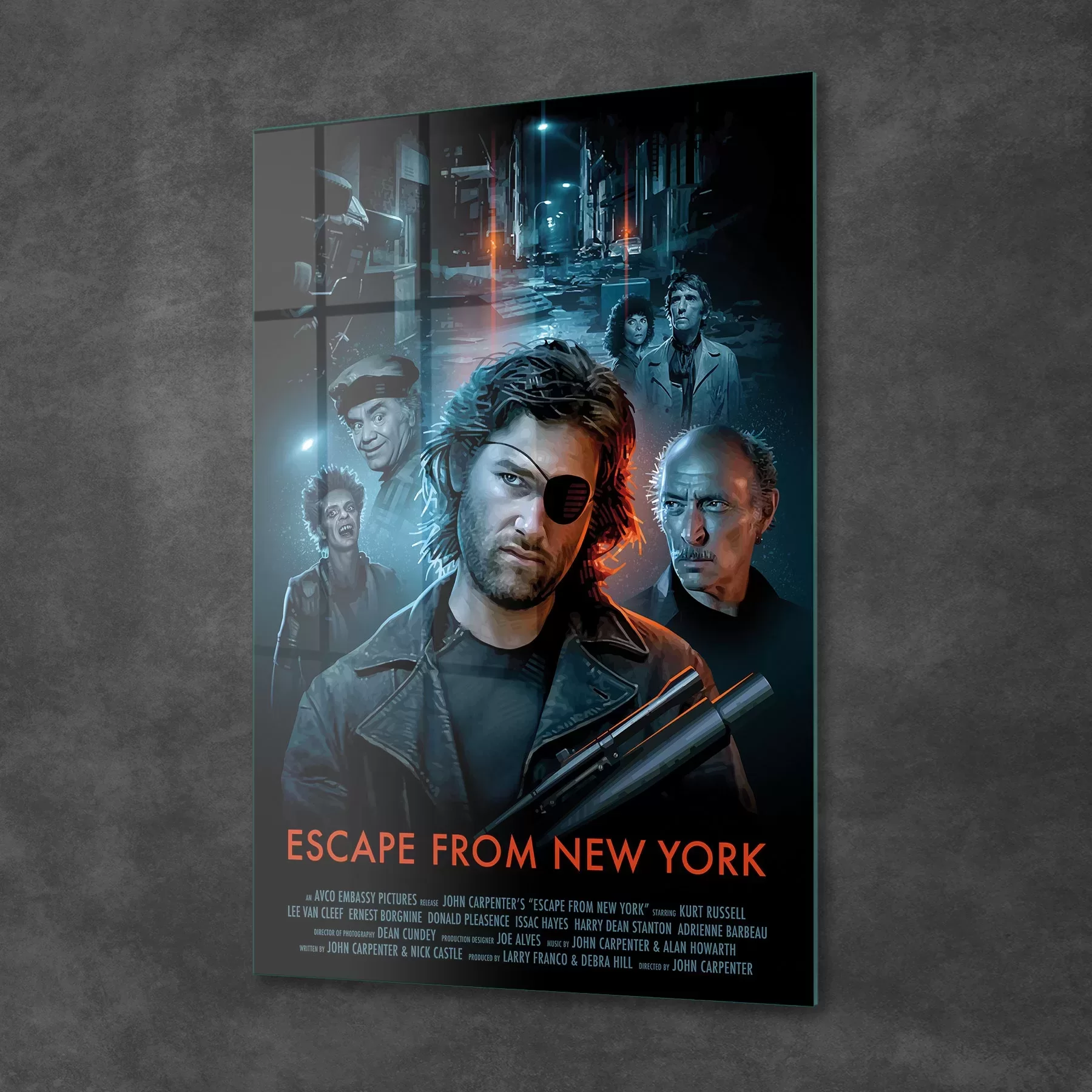 Picture of Decovetro Cam Tablo Escape From New York Film Afişi 30x40 cm