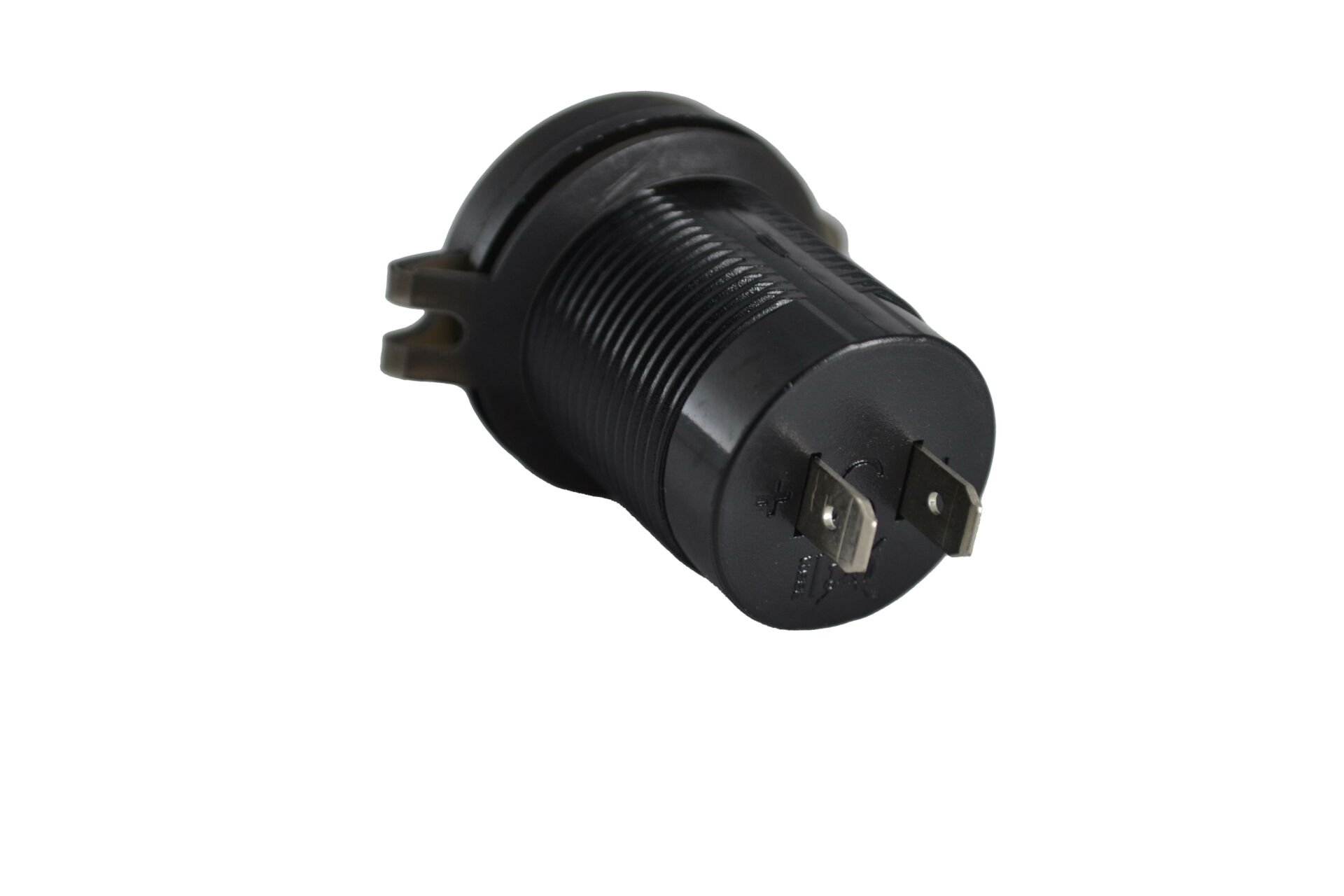 Picture of 12V 24V DC USB QC3.0 Şarj Port Voltmetreli Ampermetreli Yuvarlak MT-UP03
