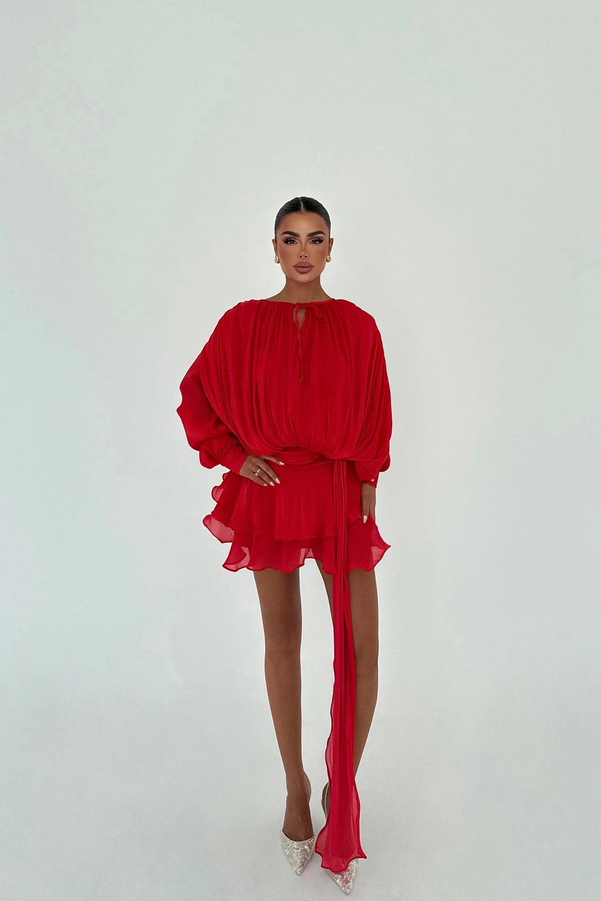 Picture of Red Salerno Mini Dress