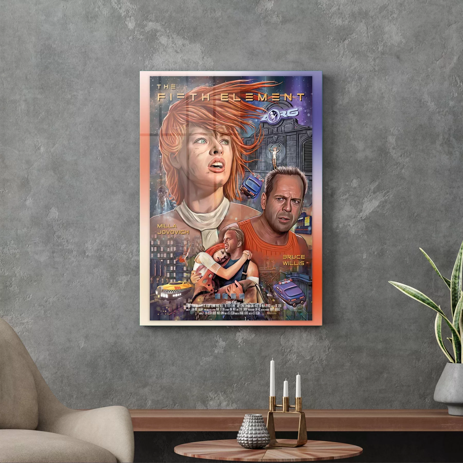 Picture of Decovetro Cam Tablo The Fifth Element 50x70 cm
