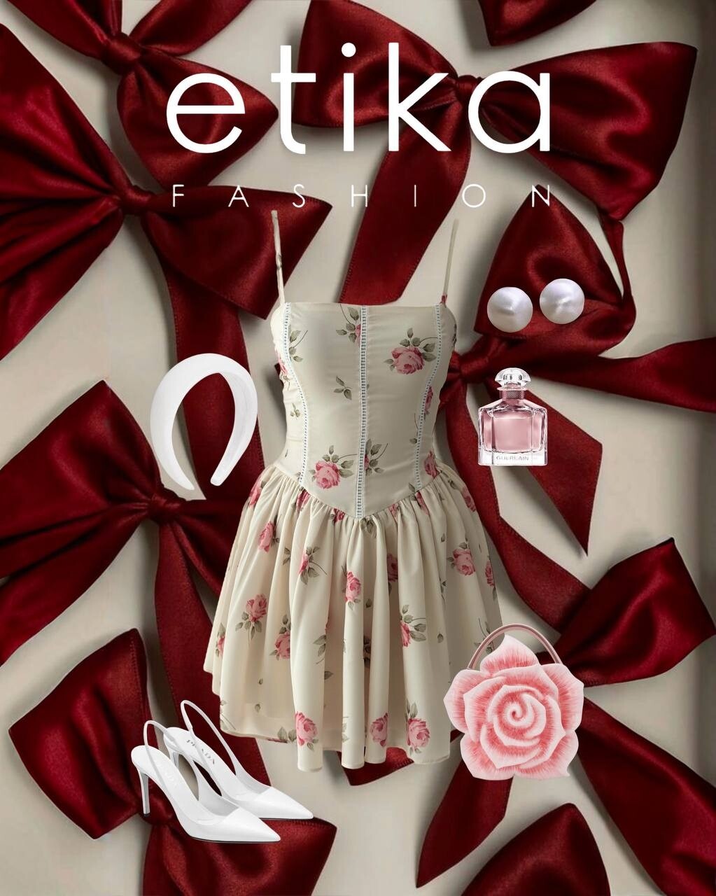 Picture of Con İp Askılı Elbise