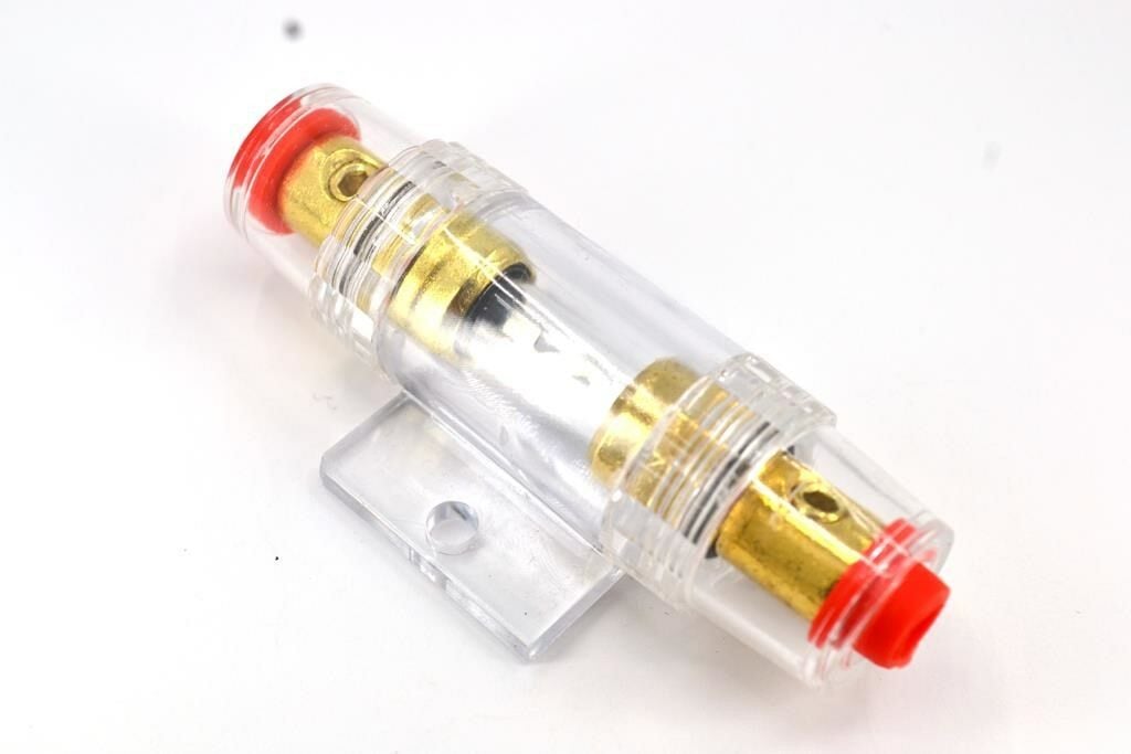 Picture of Anfi Sigorta Kutusu Amfi Sigortası Şeffaf 80A 80 Amper Cam Sigortalı