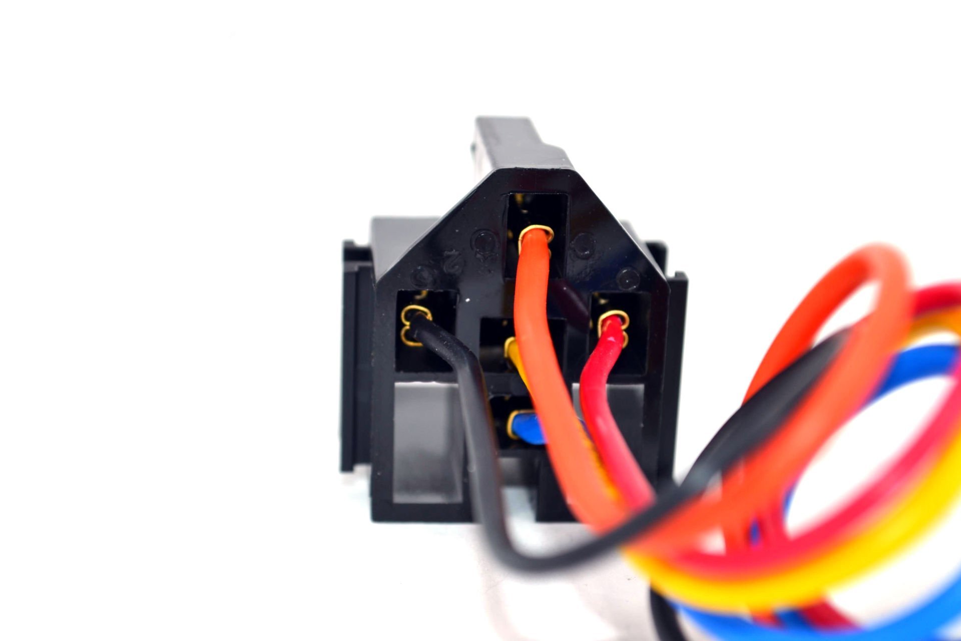 Picture of 5 Fişli Mini Röle Soketi 6,3mm Fişli Rölelere Göre Bakır Kablolu ELO 207150251 MT-48