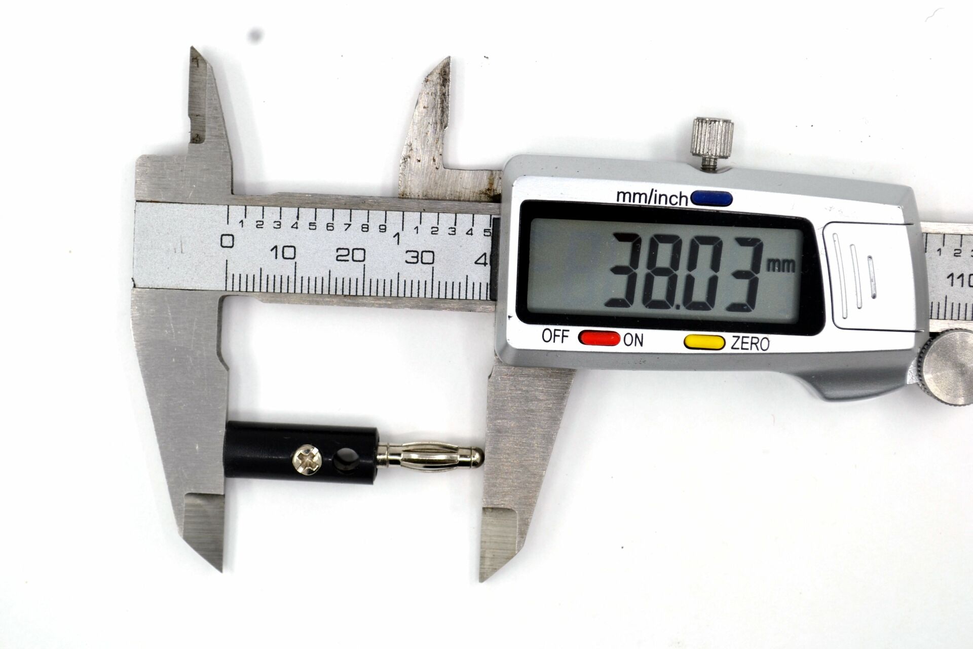 Picture of 1 Takım Erkek Dişi Kırmızı Siyah Banana Jak Born Klemens 4mm Jack