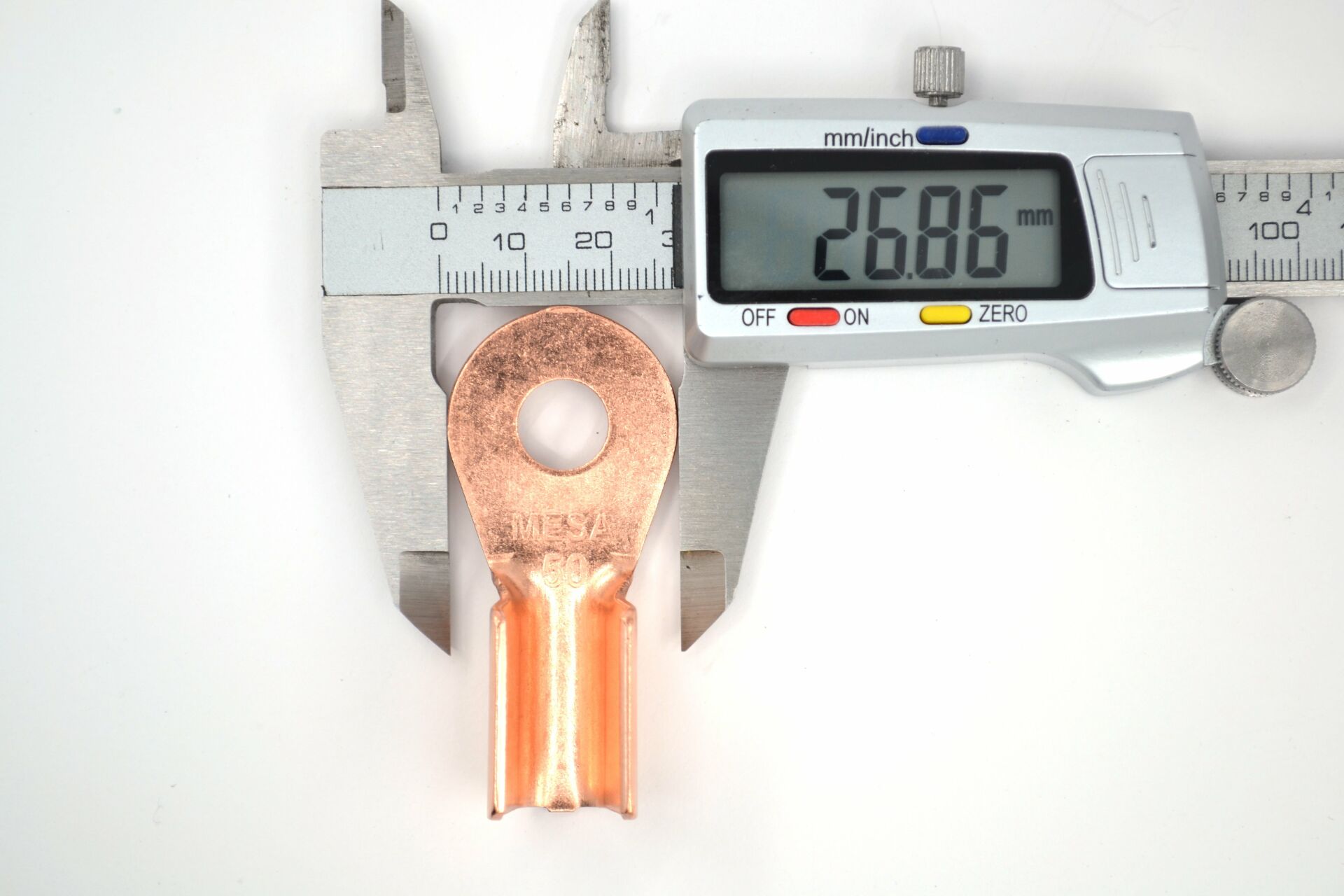 Picture of 50mm² Akü Kablosu İçin M10 Pabuç Bakır Başlık Sulye