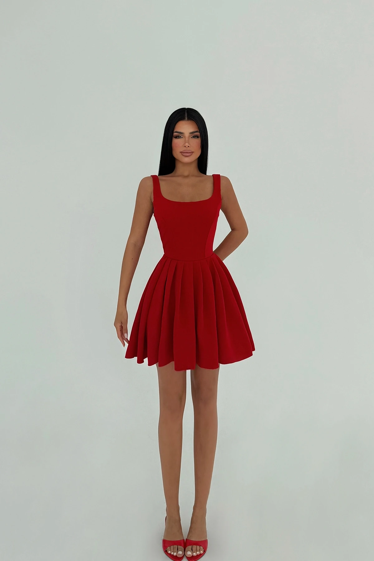Picture of Red Yolian Mini Dress