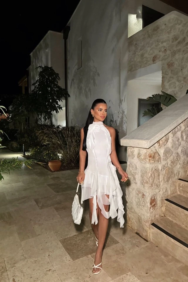 Picture of White Polina Mini Dress