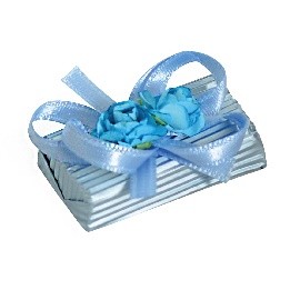 Picture of RECTANGLE - GIANDUJA FILLED MILK CHOCOLATE BLUE 1,5Kg