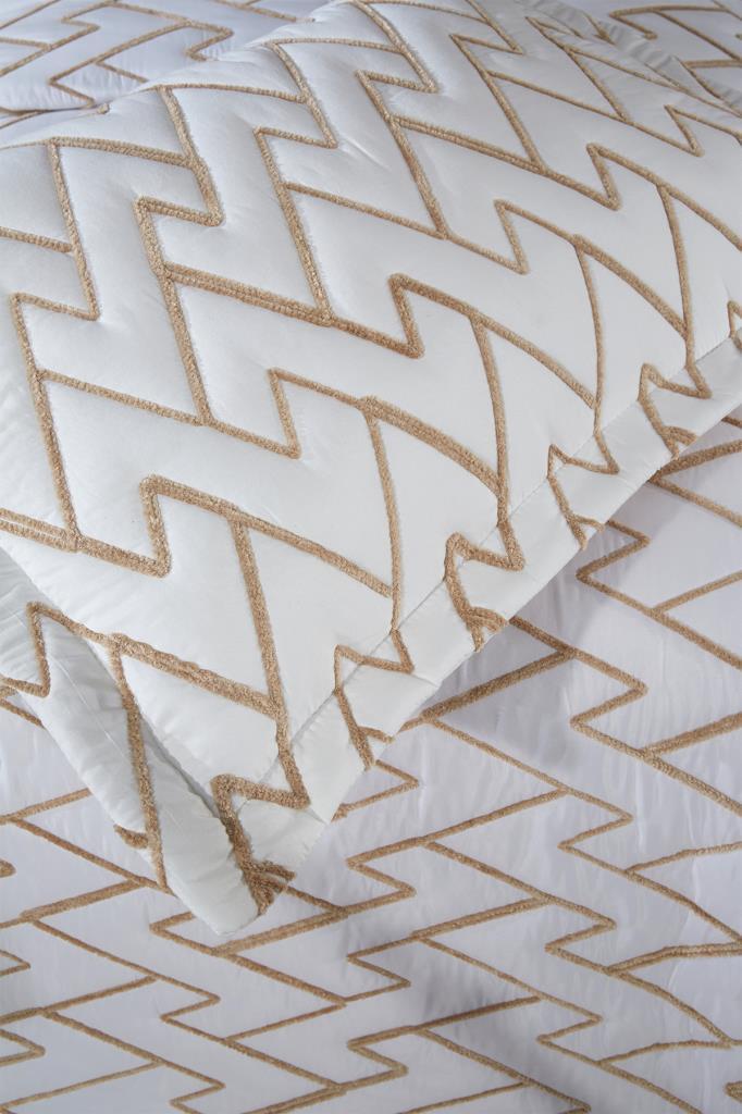 Picture of Maria Kapitoneli Tek Kişilik Yatak Örtüsü 180x240 Krem - Bej